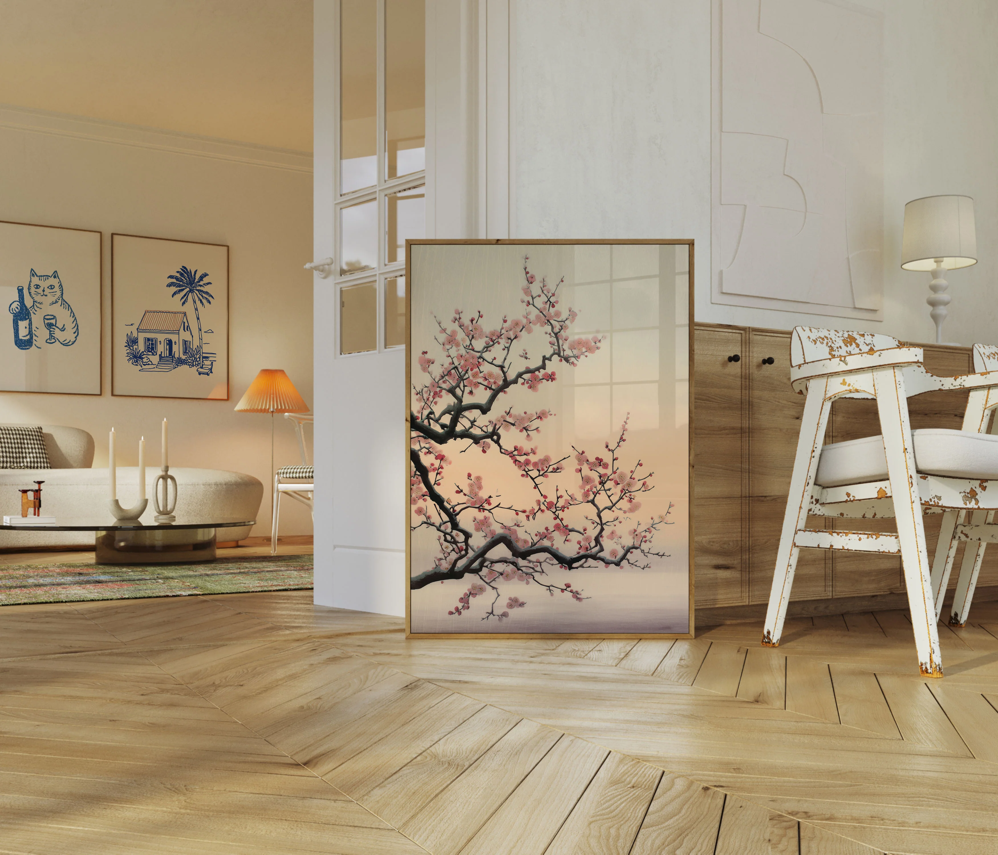 Cherry Blossom Branch Poster - Image 5