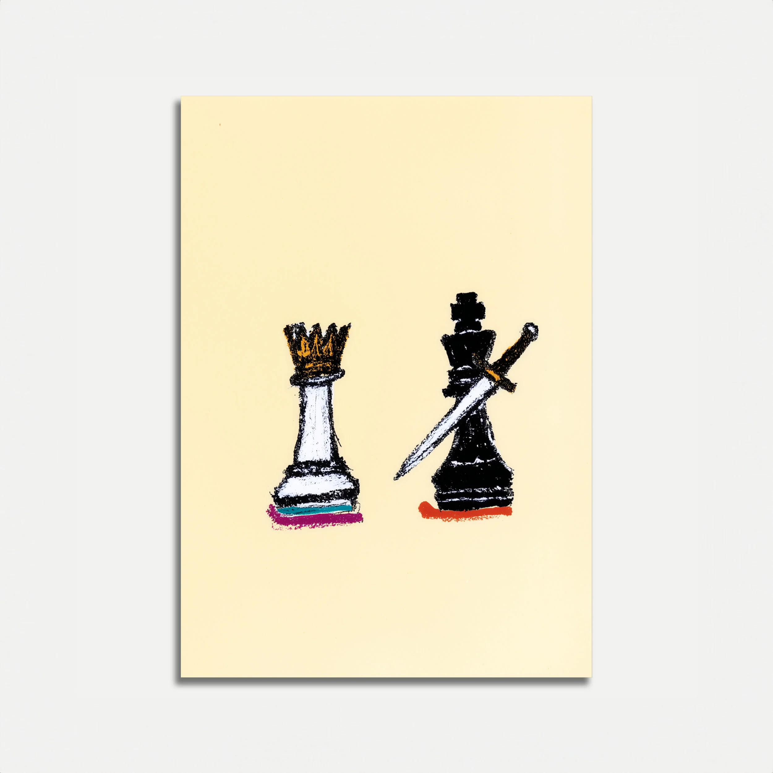 Chess Royalty Battle Poster