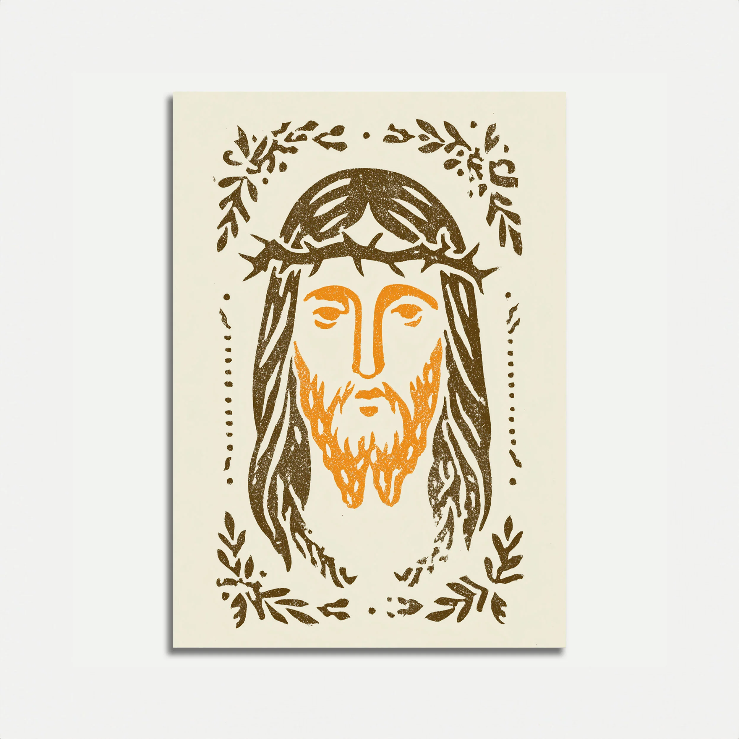 Christ Crown of Thorns Poster