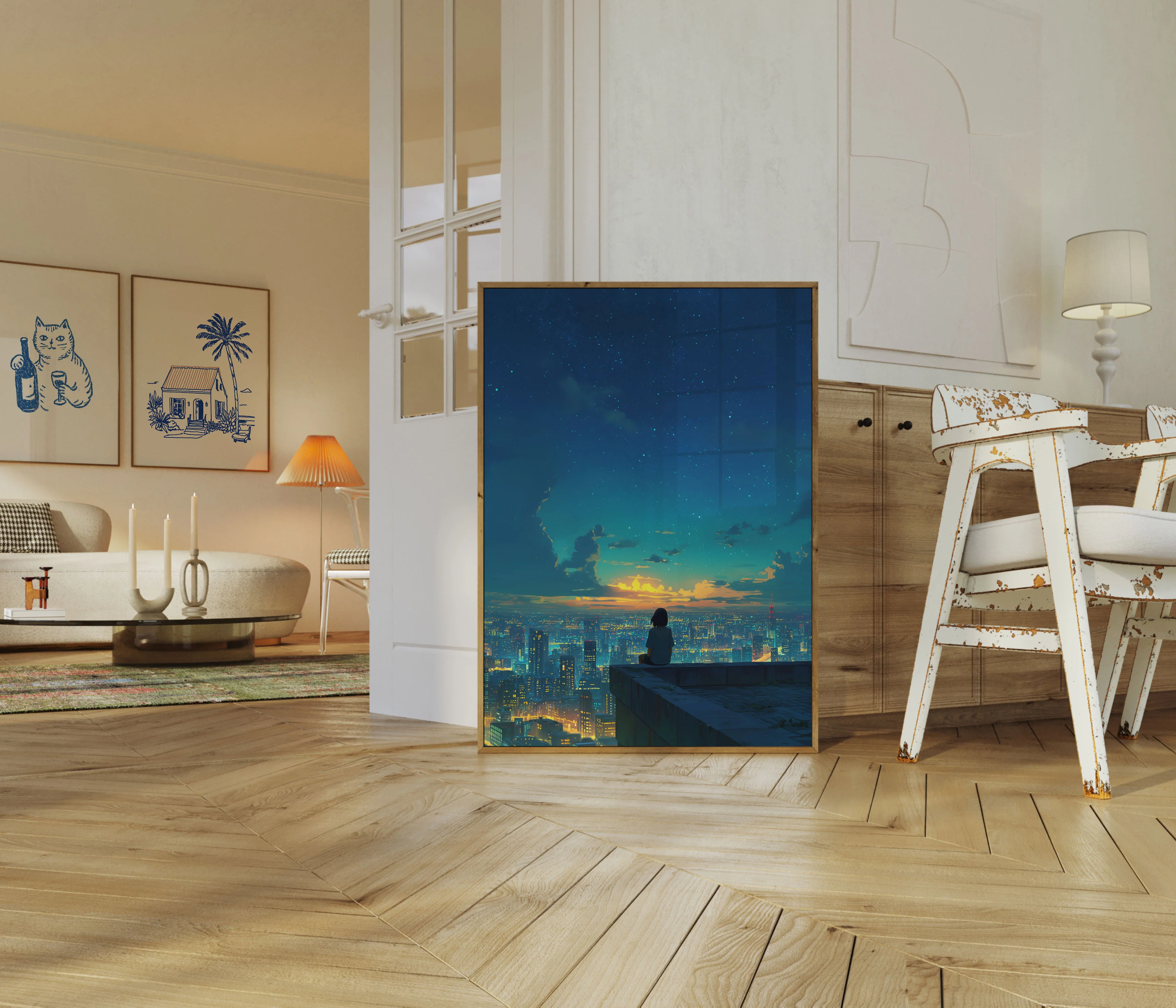 City of Stars Night Poster - Image 5