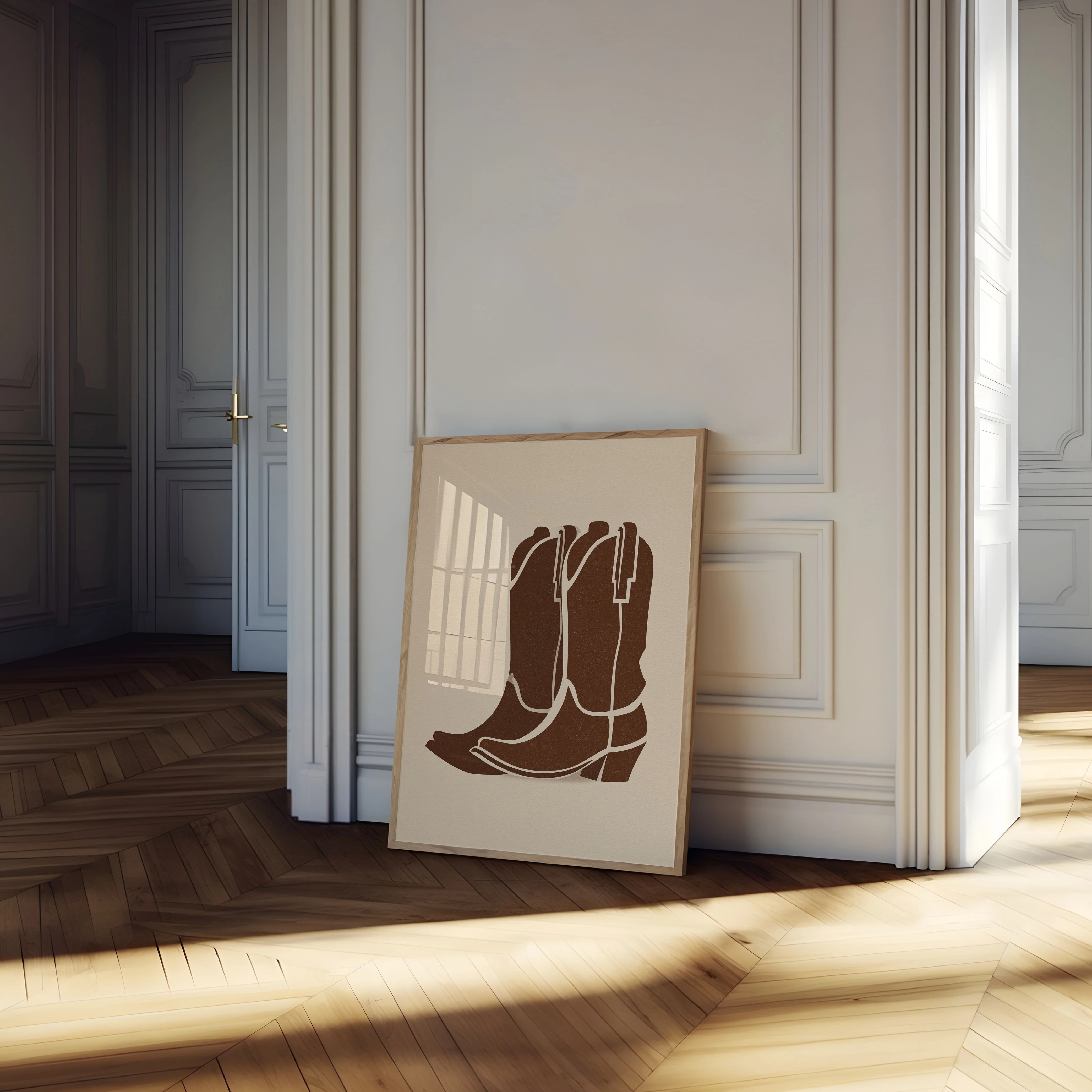Classic Cowboy Boots Poster - Image 4