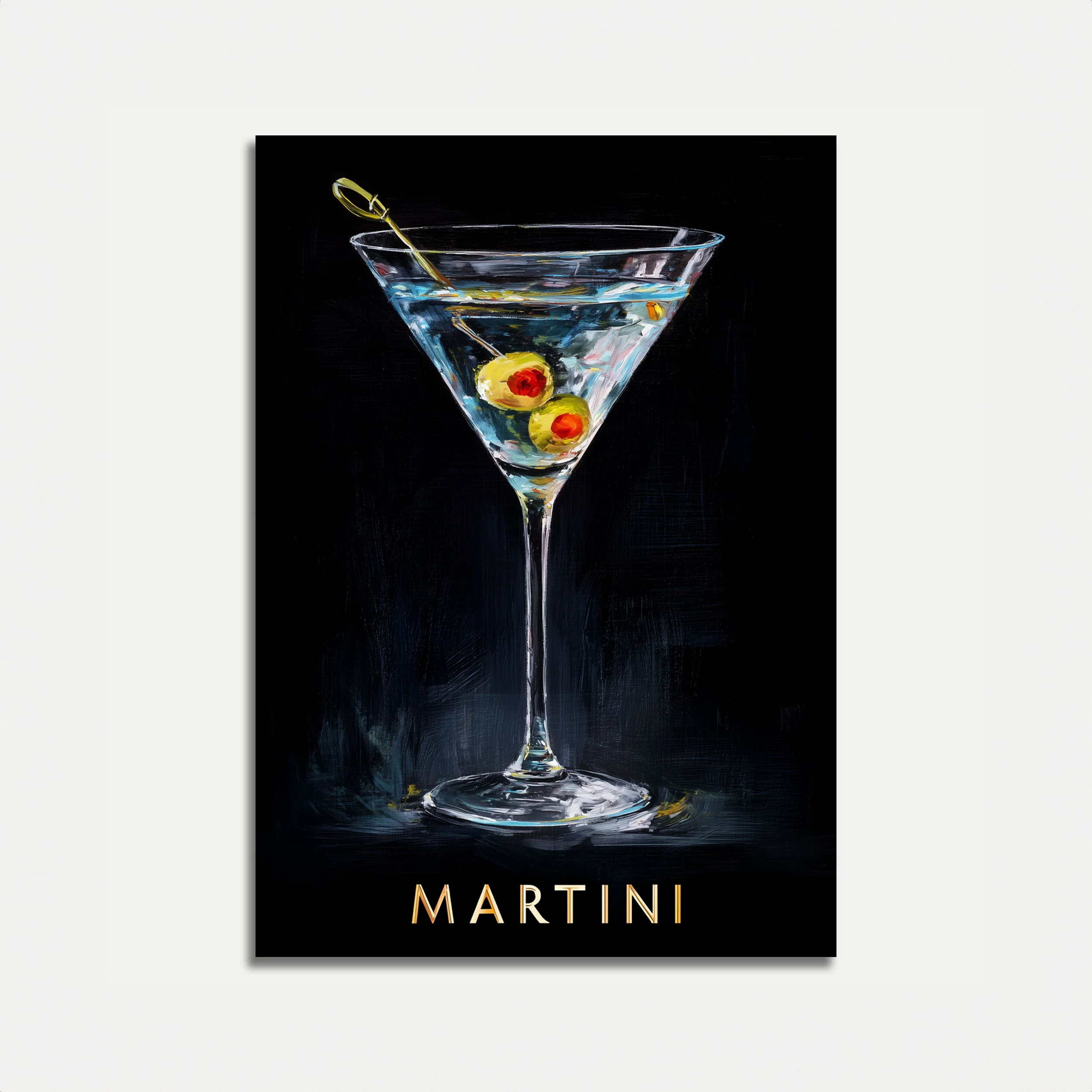 Classic Martini Art Poster