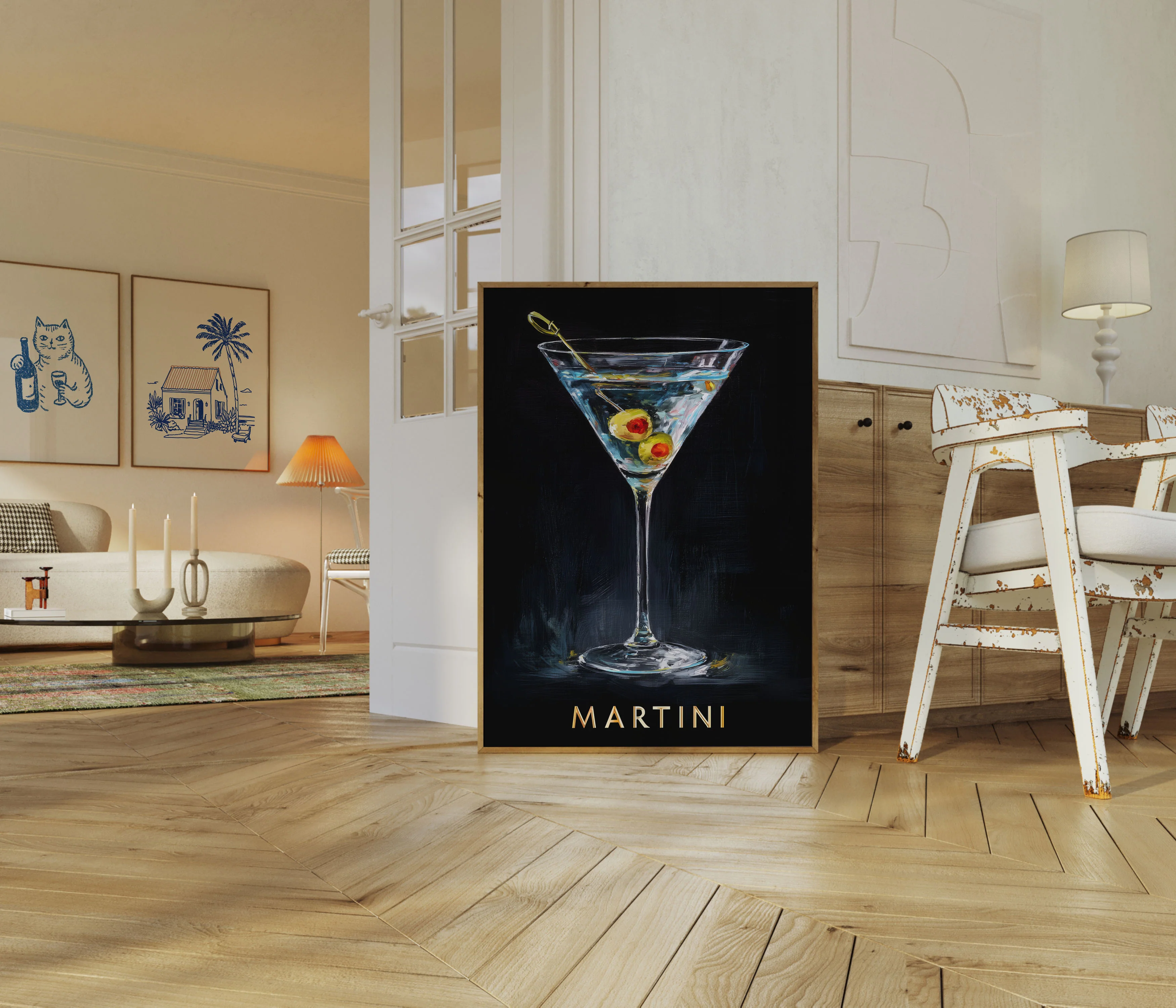 Classic Martini Art Poster - Image 5
