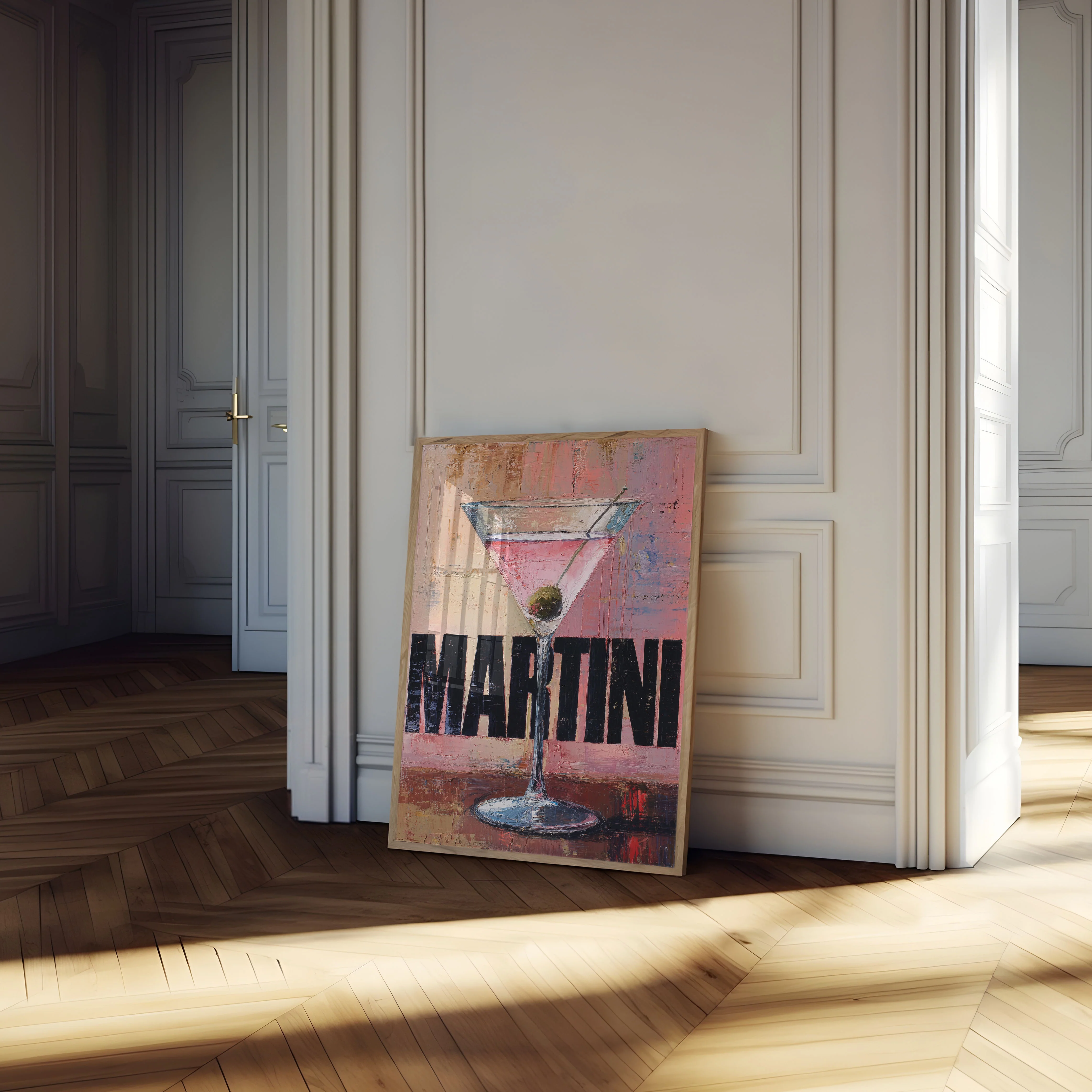 Classic Martini Cocktail Poster - Image 4