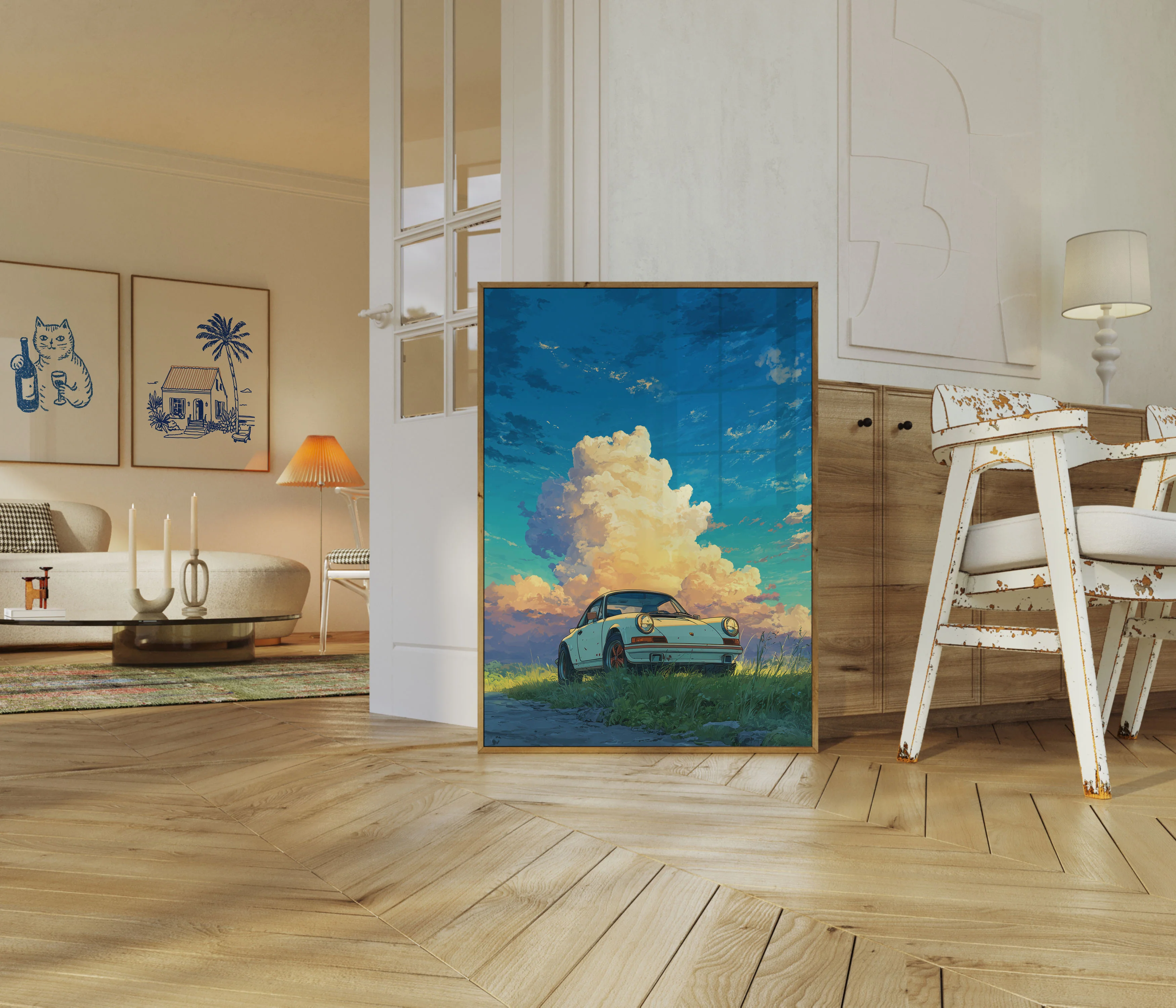 Classic Porsche Summer Dream Poster - Image 5
