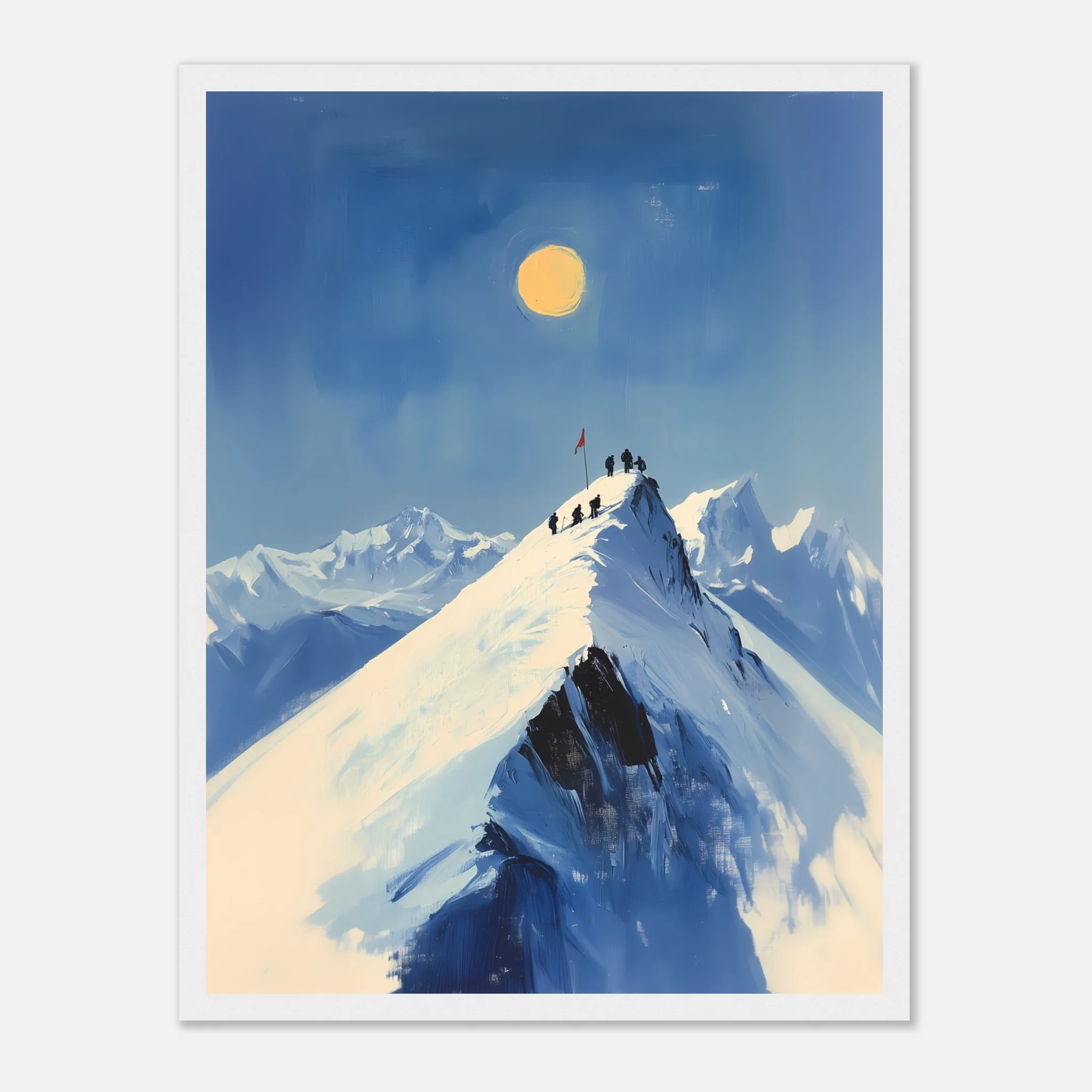 Climbers' Triumph Under The Sun - Image 17