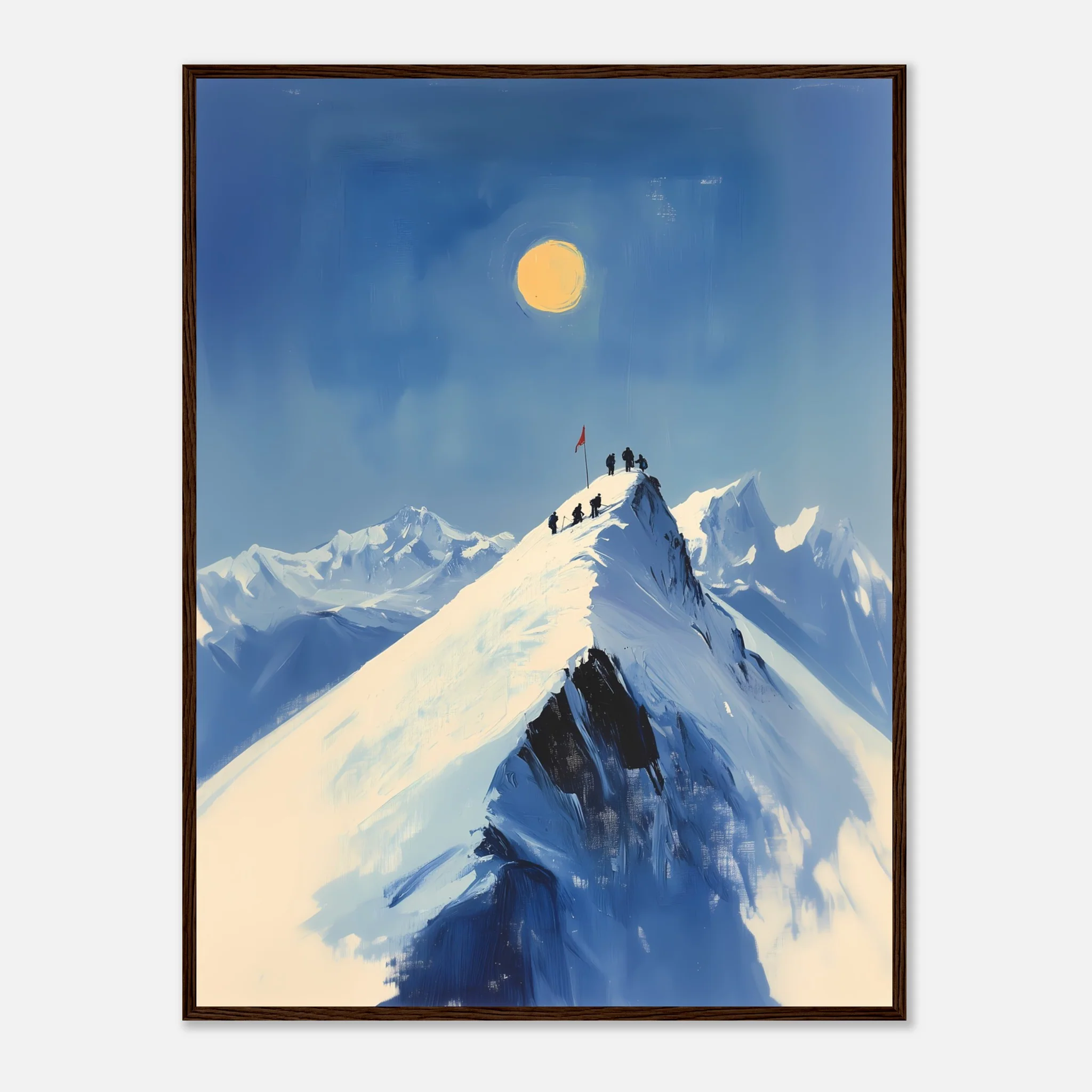 Climbers' Triumph Under The Sun - Image 24