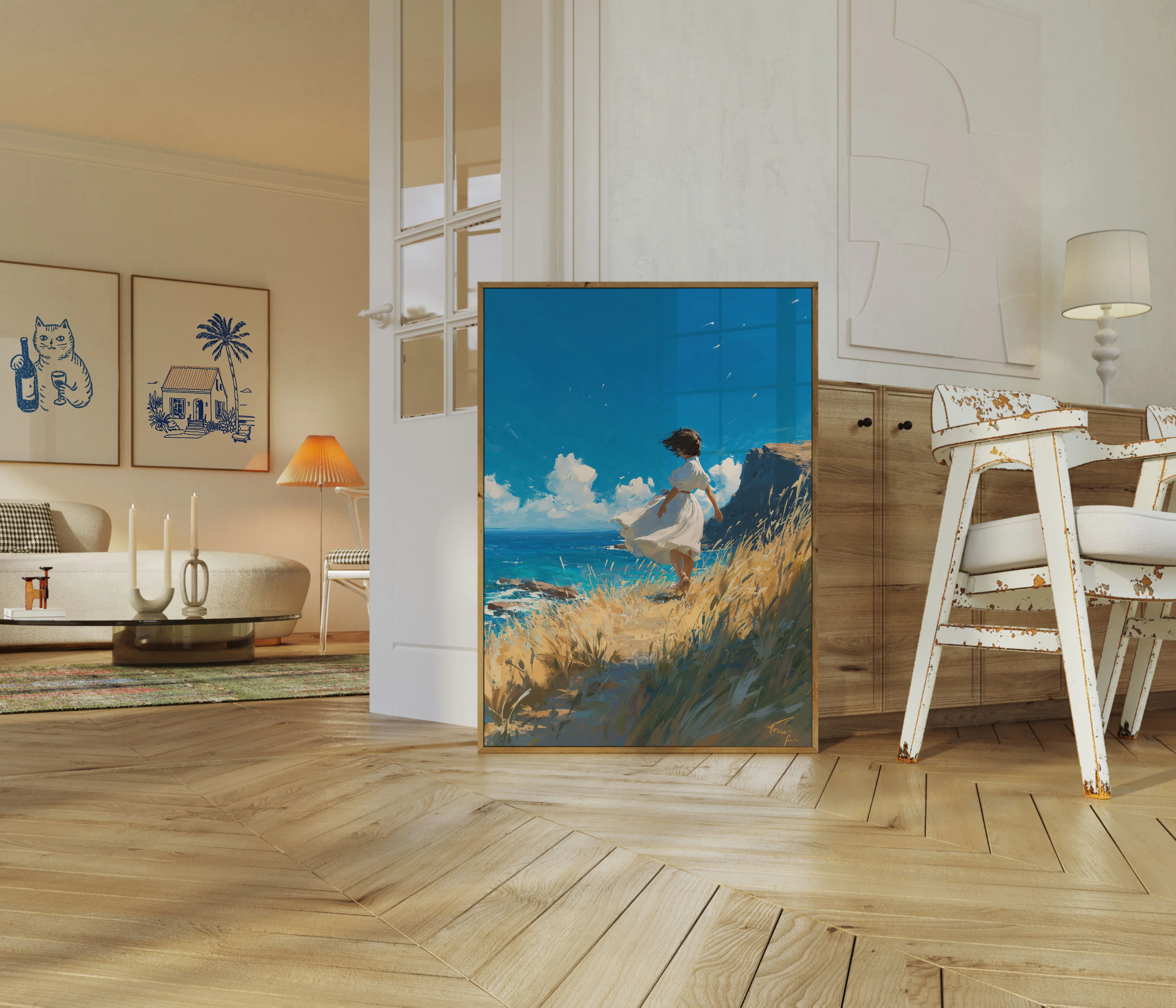 Coastal Breeze Freedom Poster - Image 5