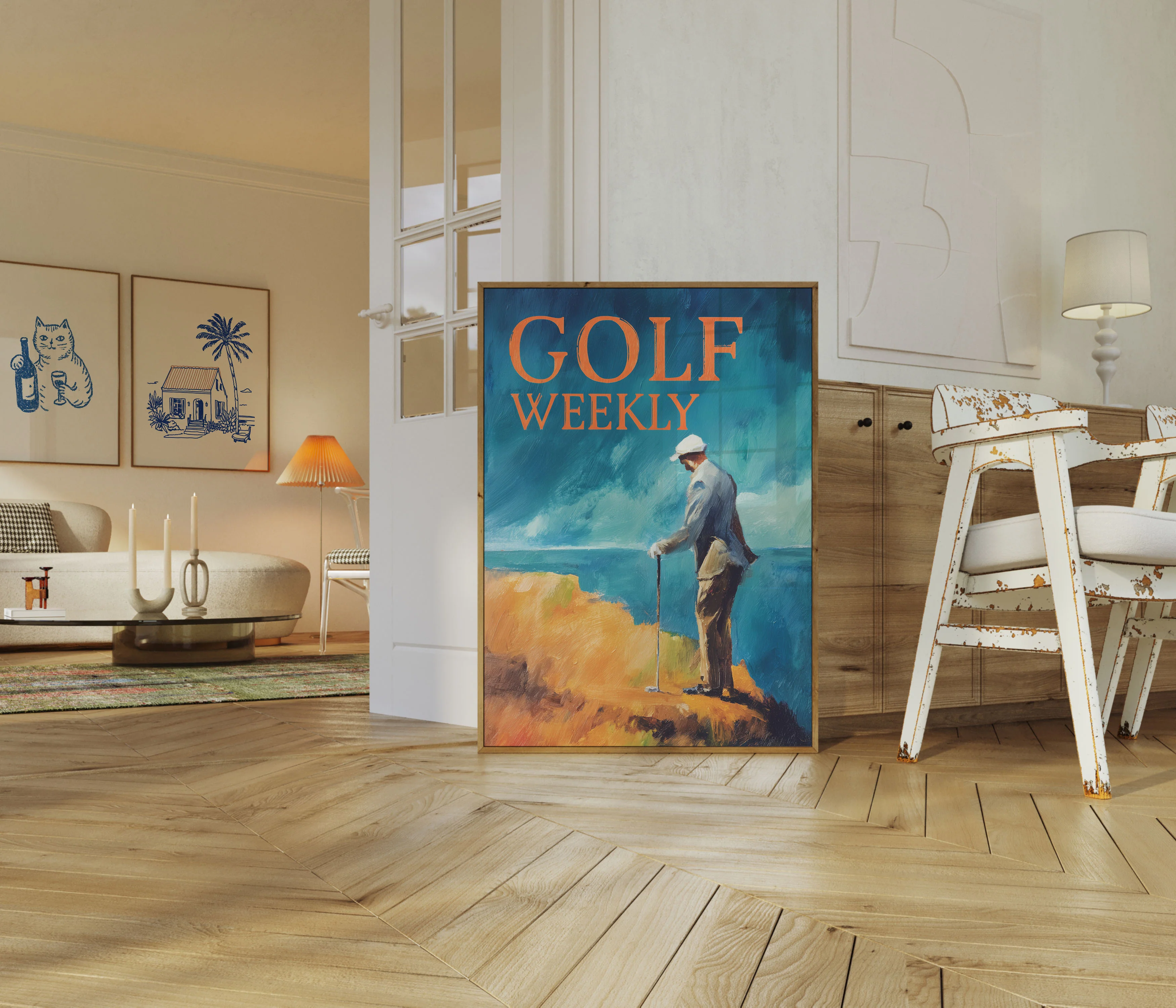 Coastal Golf Serenity Poster - Image 5