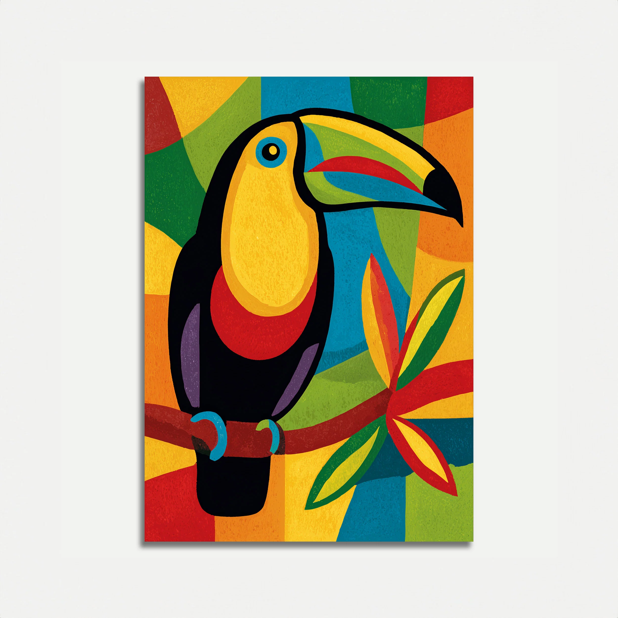 Colorful Toucan Bird Poster