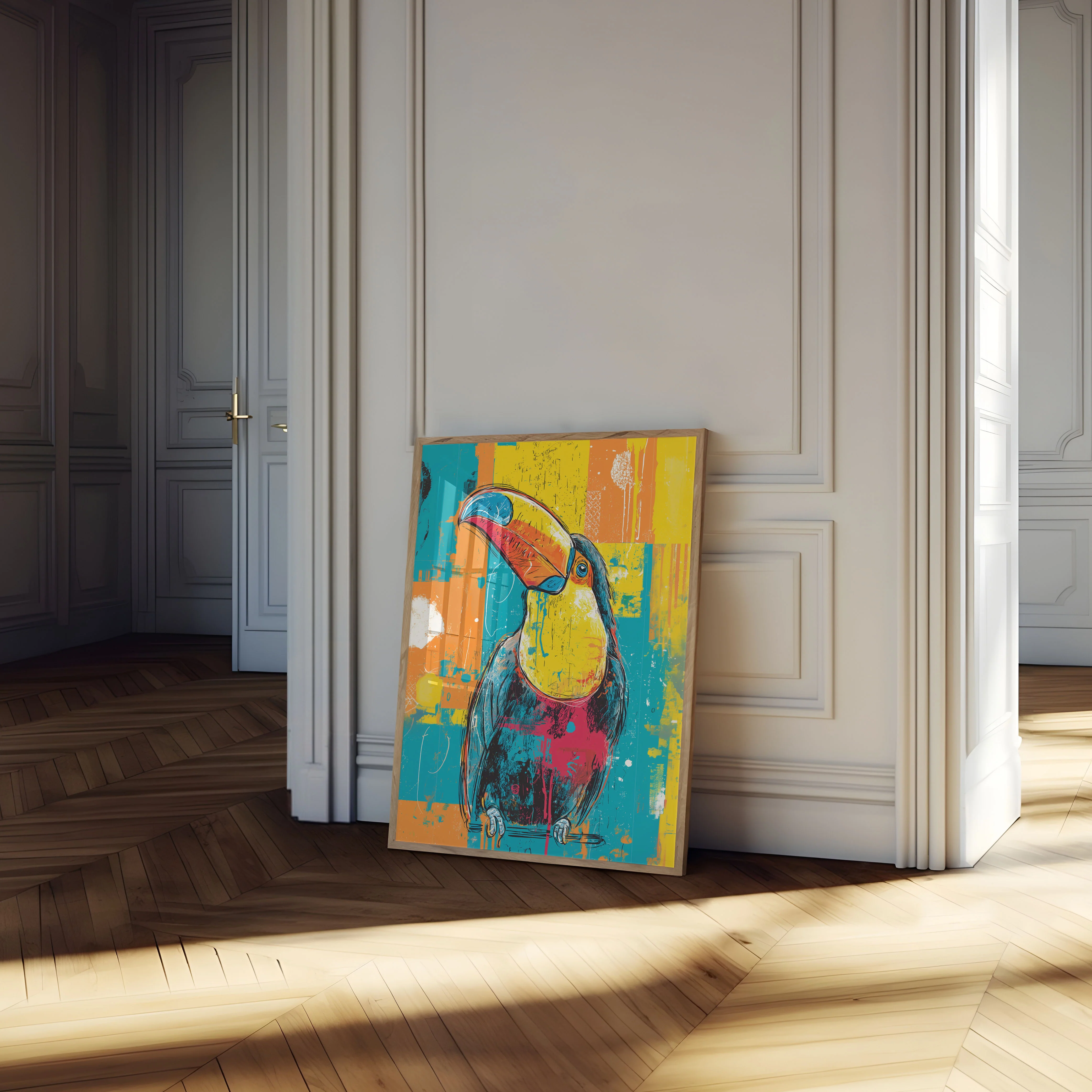 Colorful Tropical Toucan Poster - Image 4