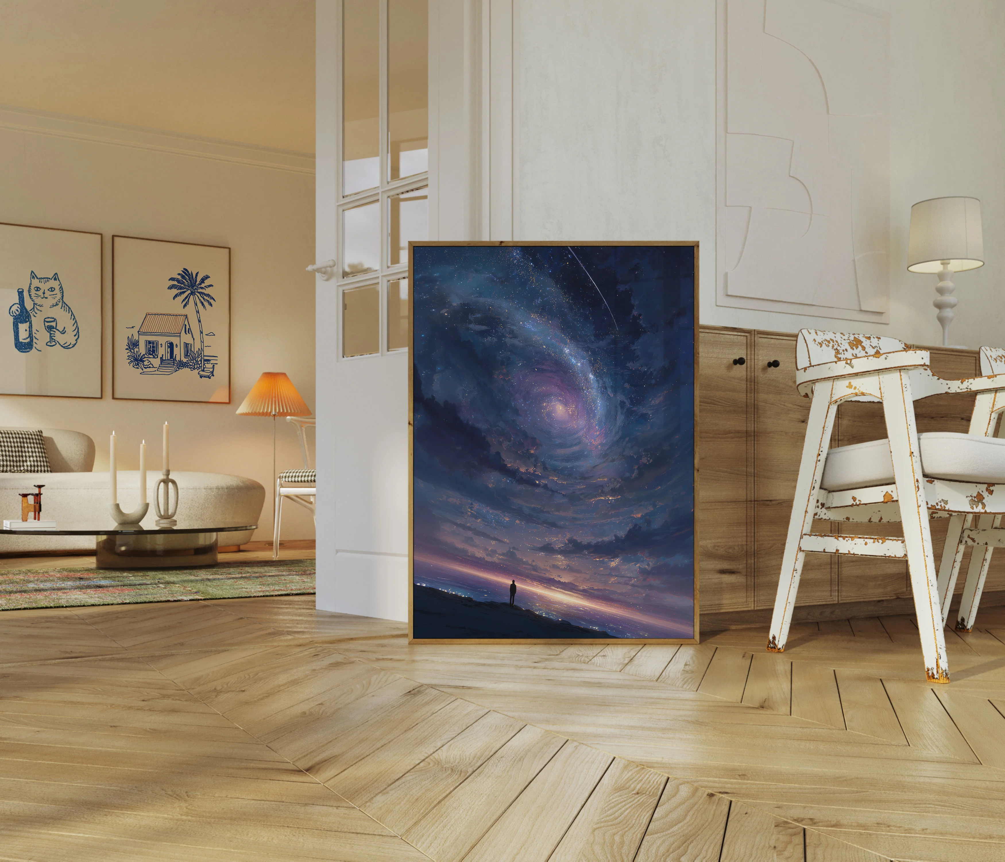 Cosmic Galaxy Spiral Poster - Image 5