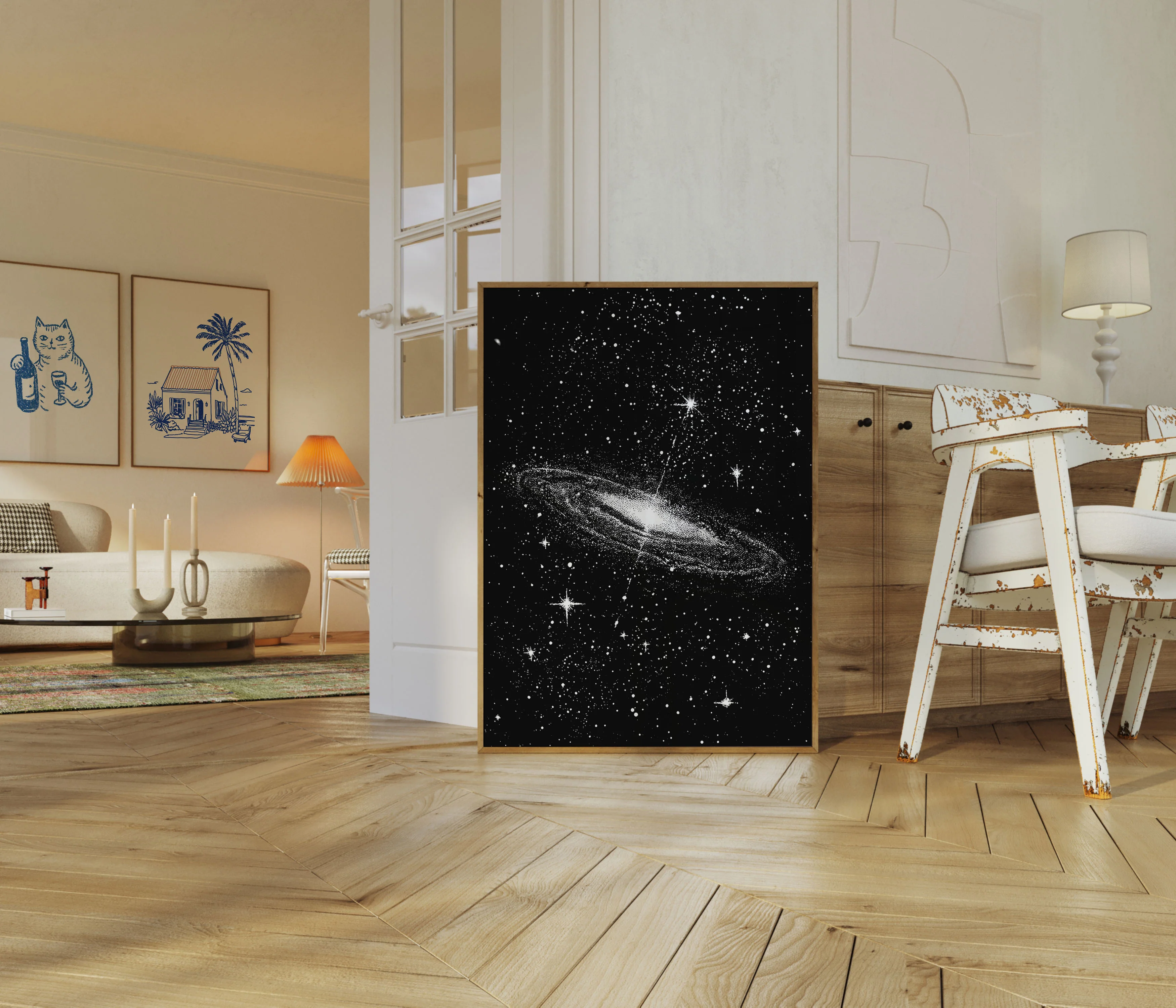 Cosmic Galaxy Spiral Poster - Image 5