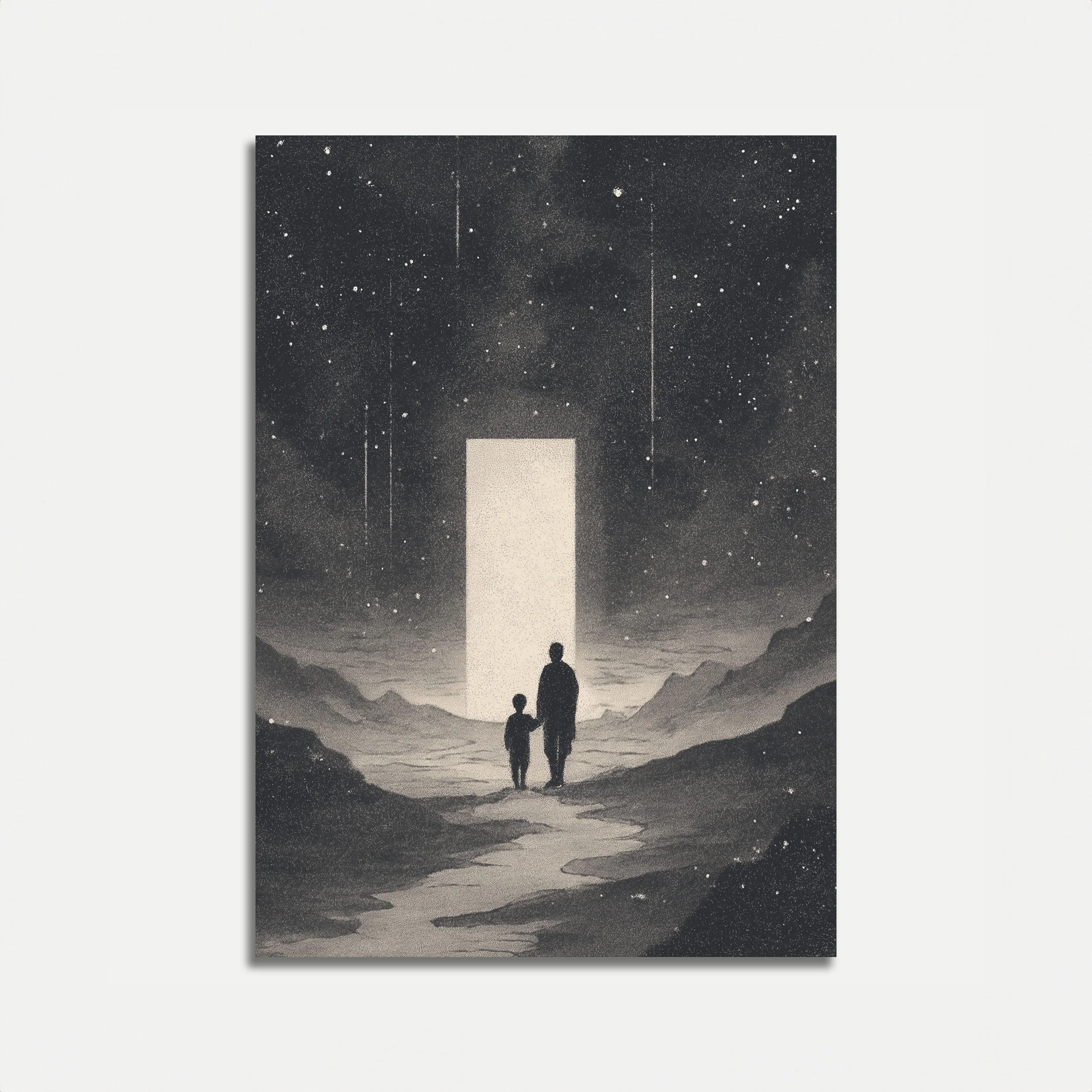 Cosmic Gateway Portal Poster