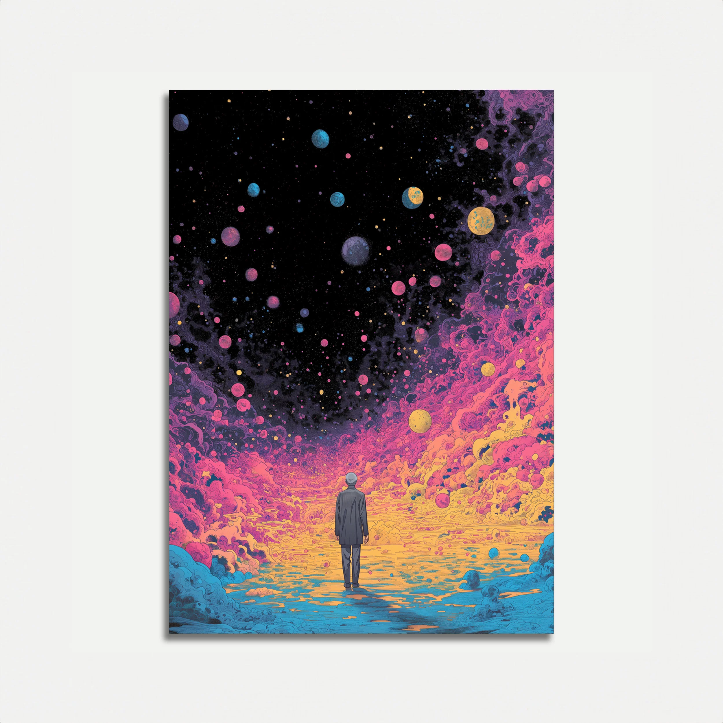 Cosmic Journey Exploration Poster