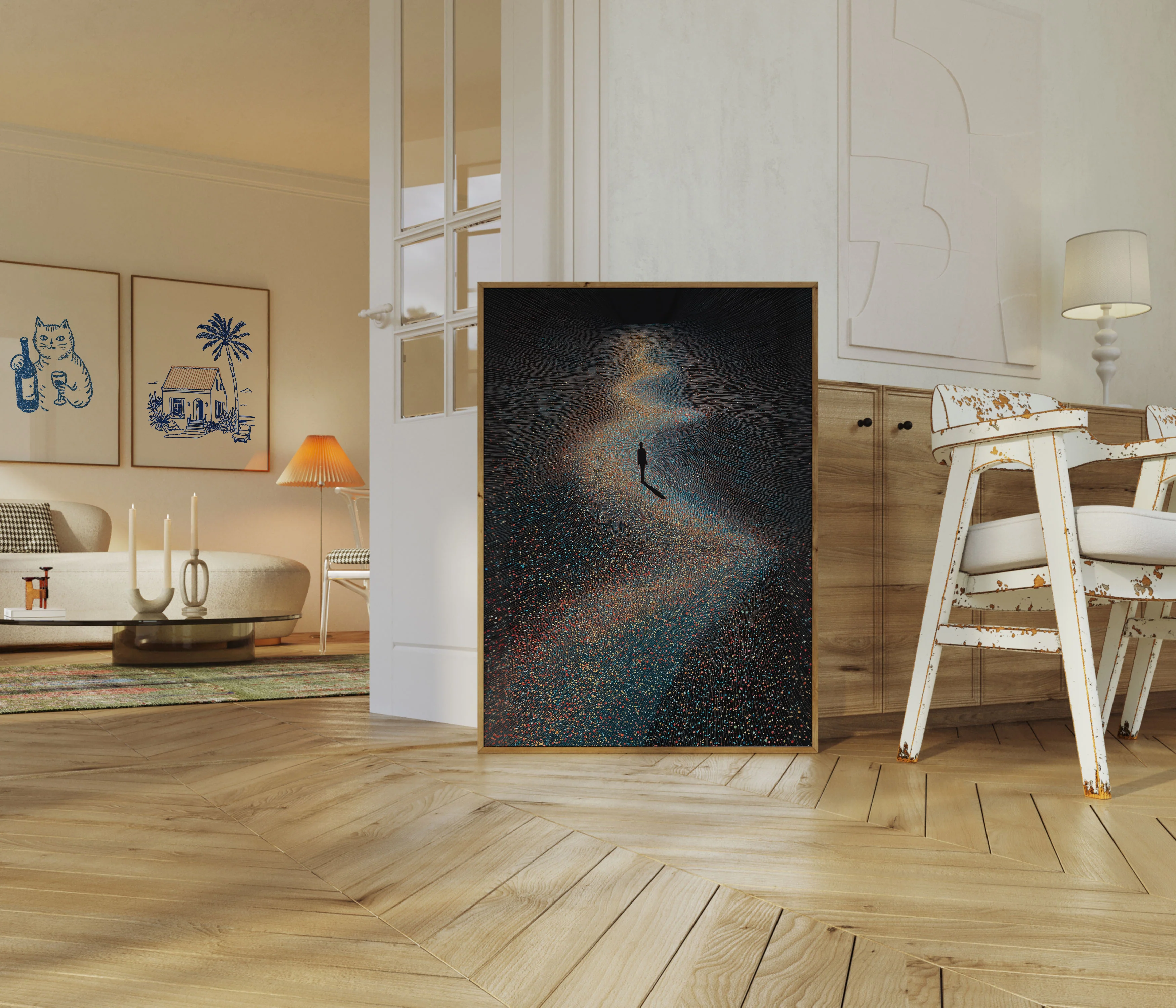 Cosmic Journey of the Soul Poster - Image 5
