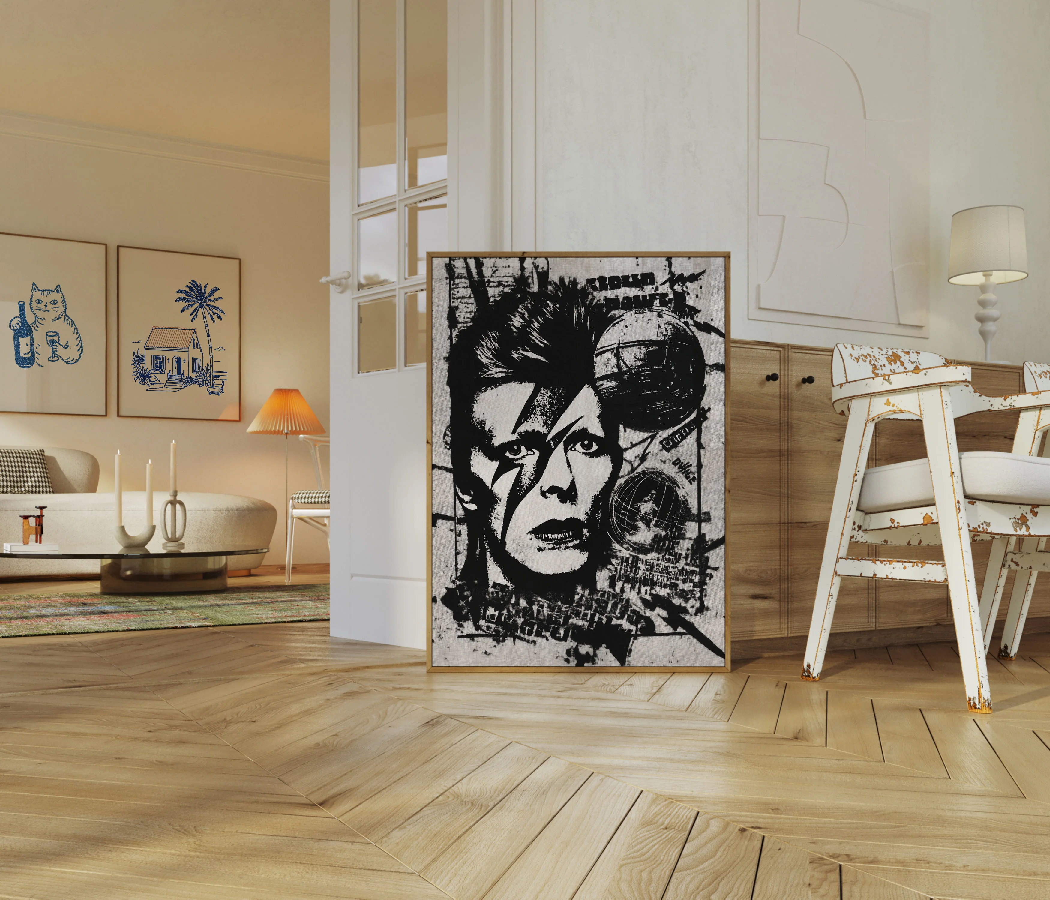 Cosmic Rebel Rock Star Poster - Image 5