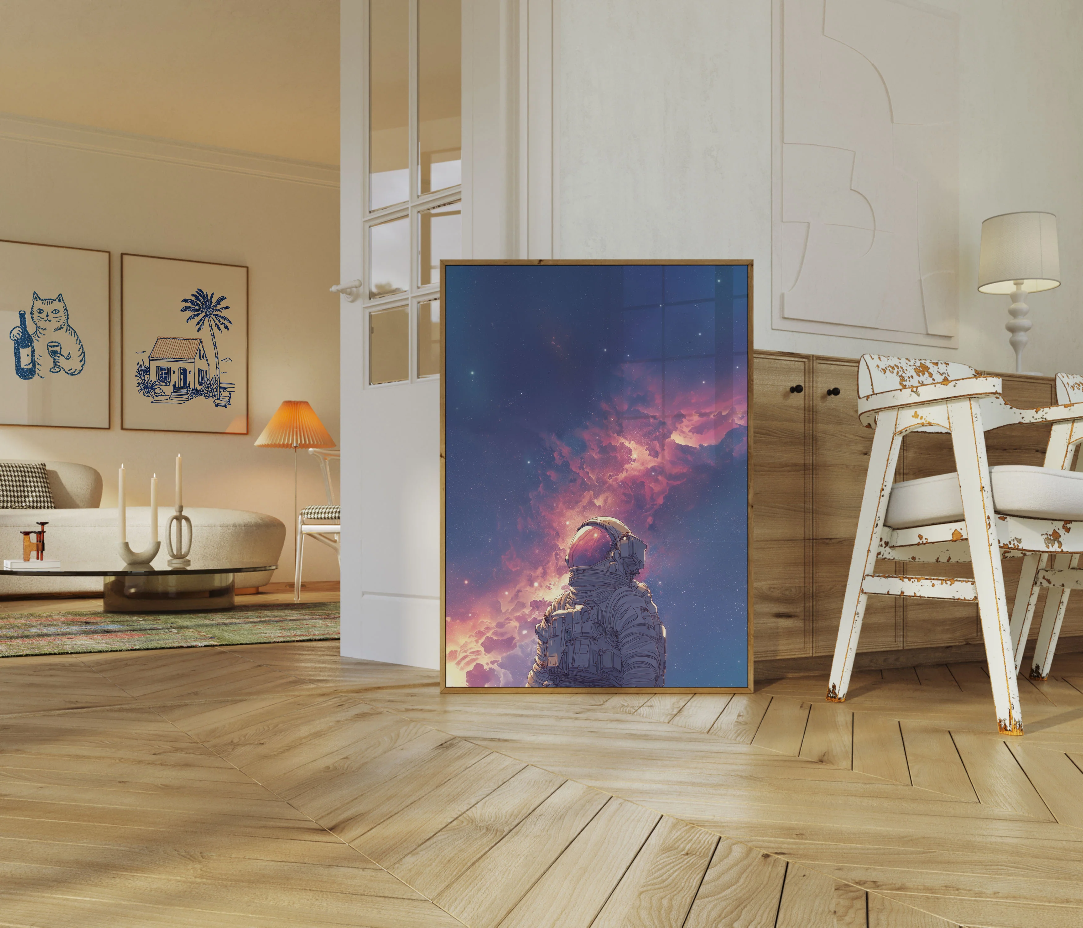 Cosmic Solitude Space Poster - Image 5