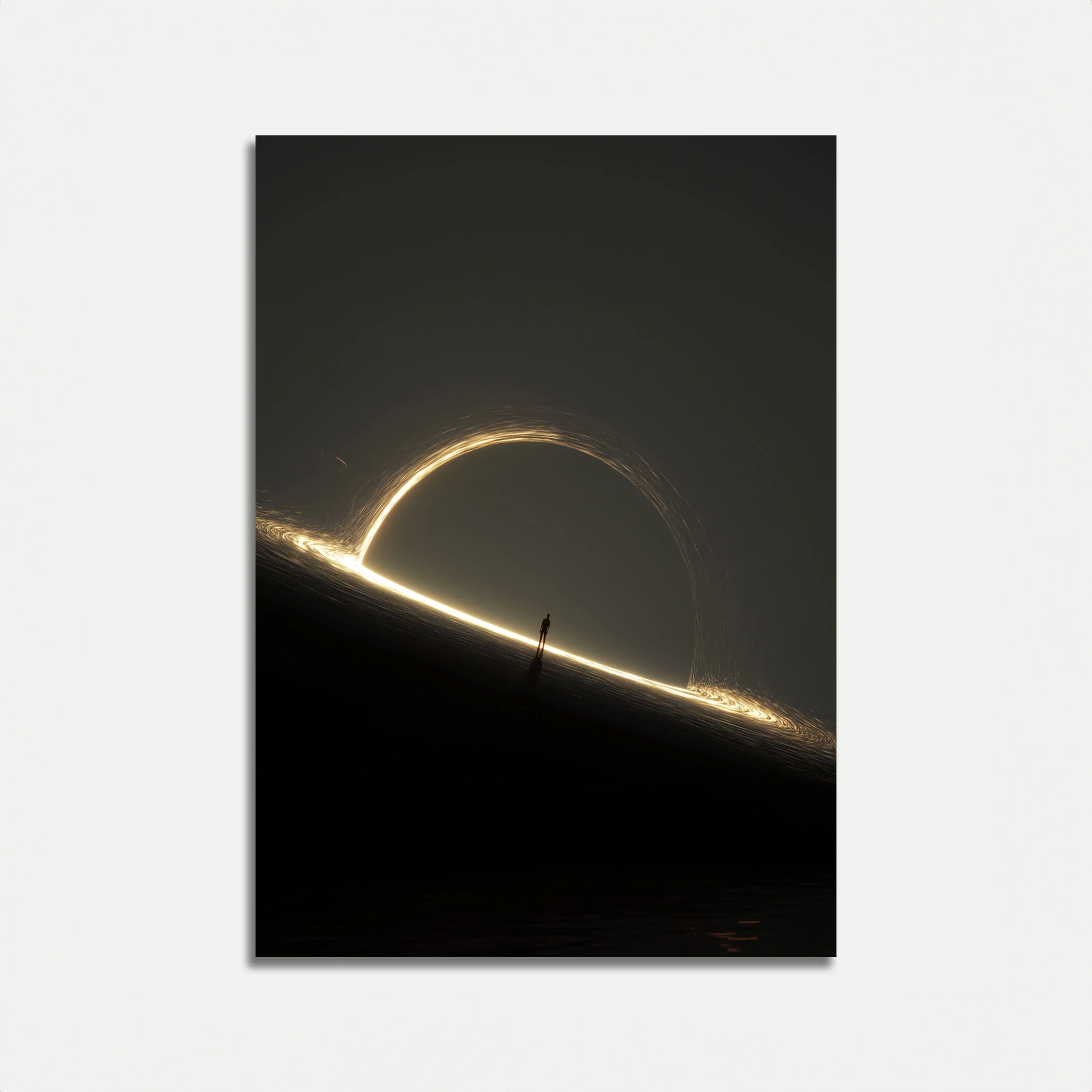 Cosmic Solitude Space Poster