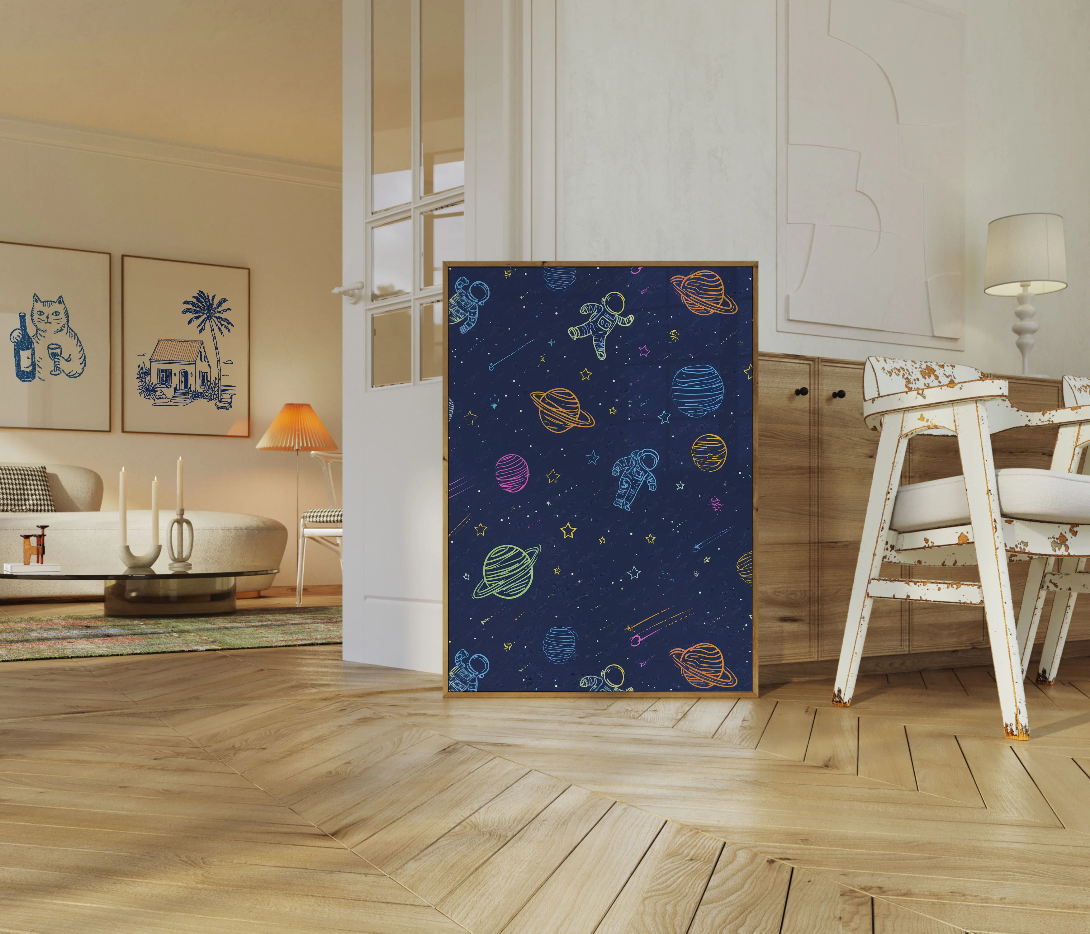 Cosmic Space Exploration Poster - Image 5