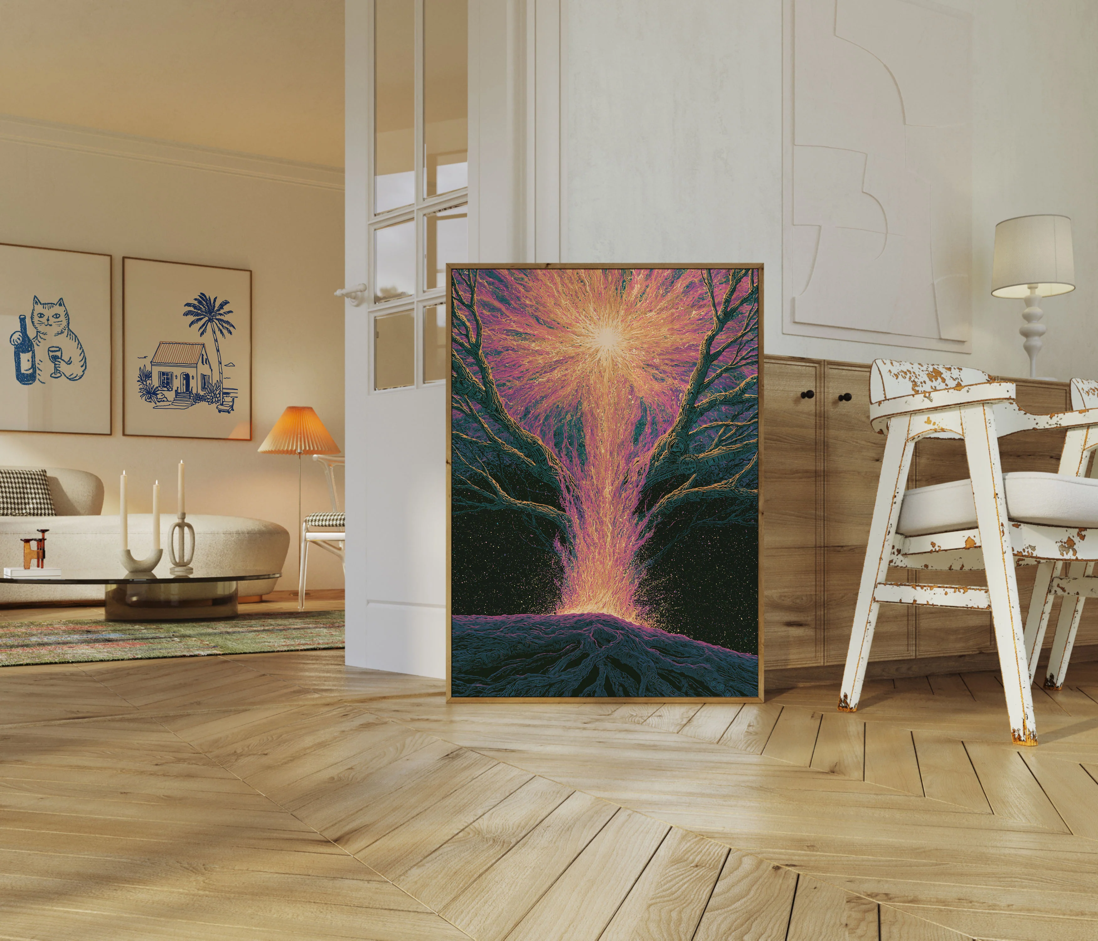 Cosmic Tree Portal Poster - Image 5