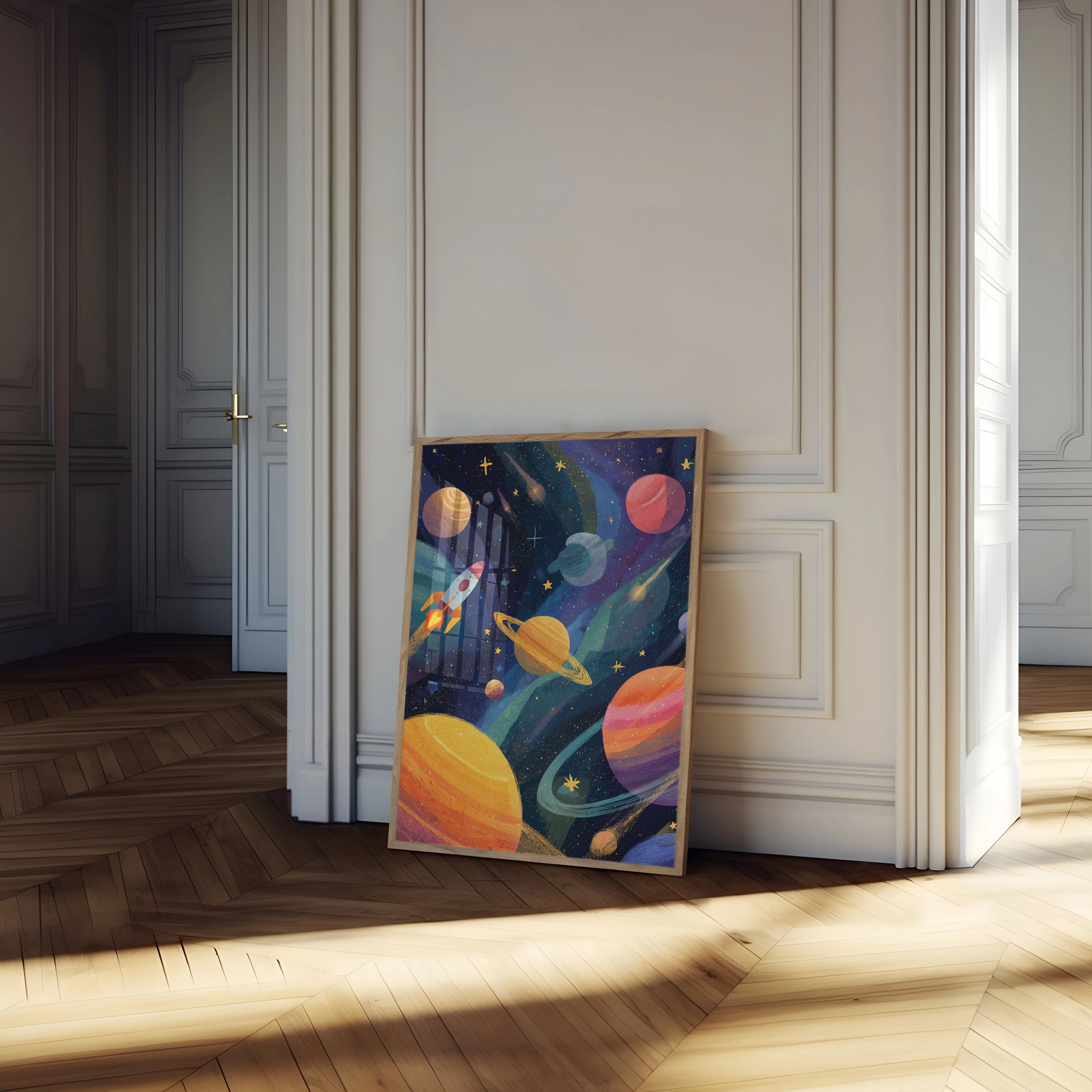Cosmic Voyage Space Poster - Image 4