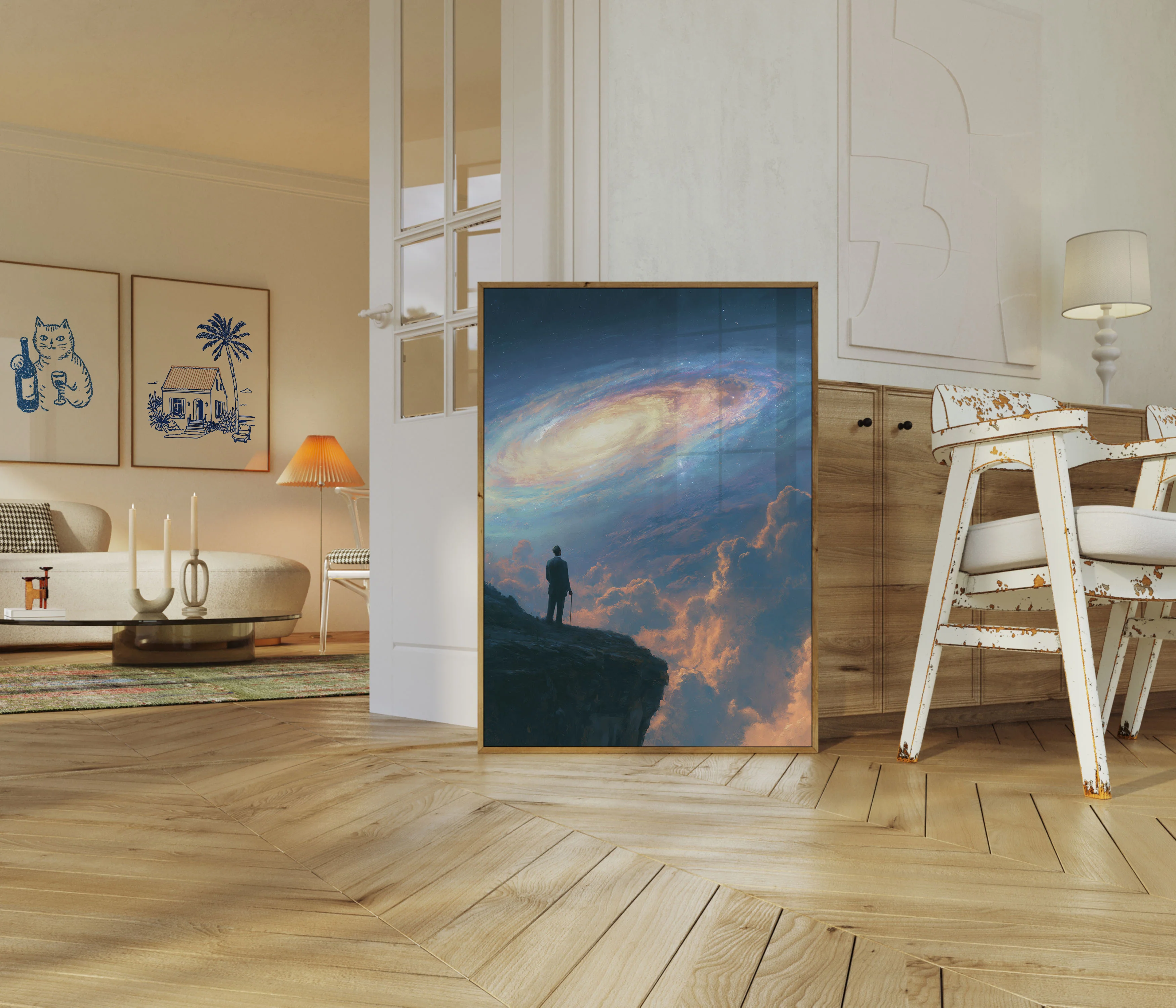 Cosmic Voyager at Galaxy's Edge Poster - Image 5