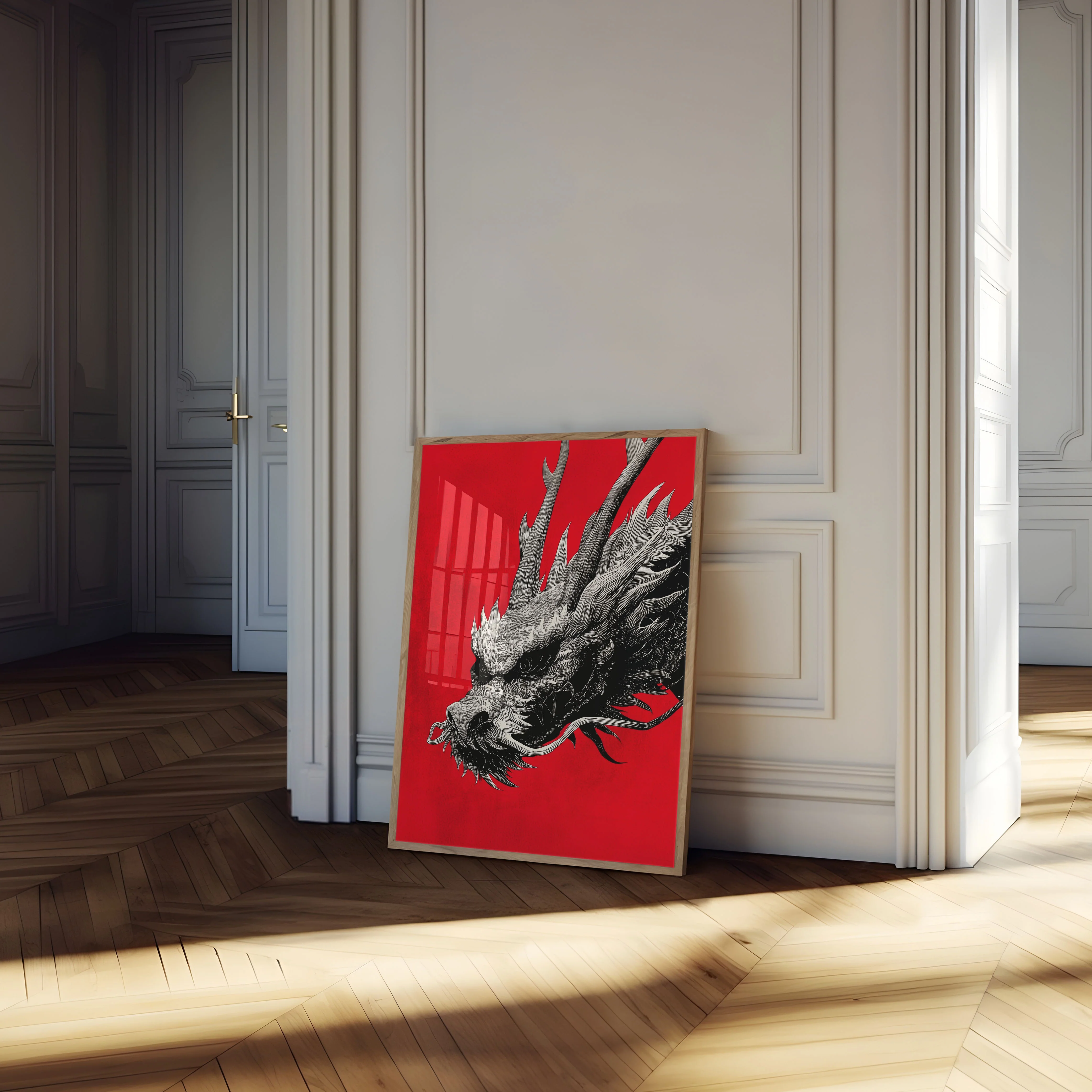 Crimson Dragon Fury Poster - Image 4