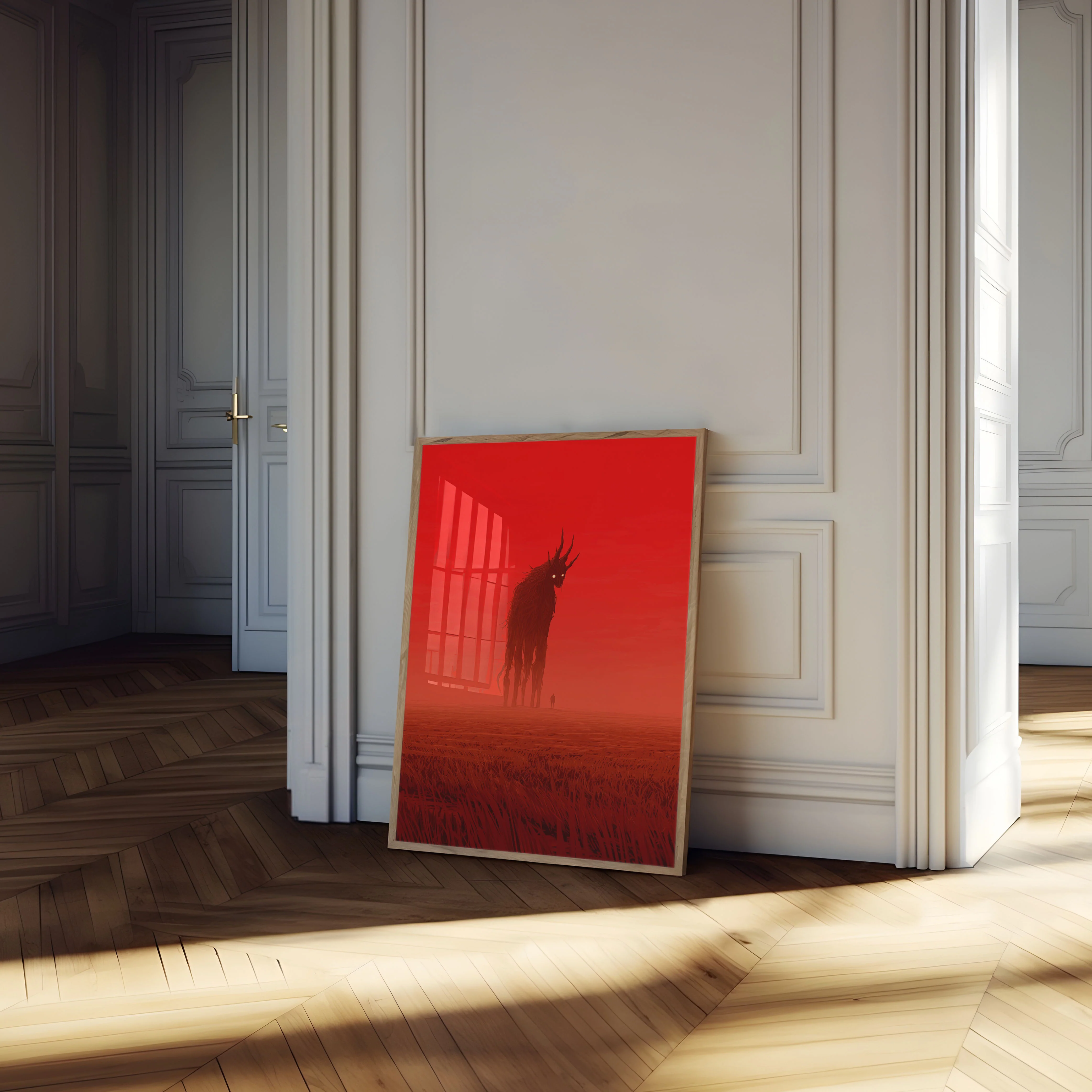 Crimson Sentinel Nightmare Poster - Image 4
