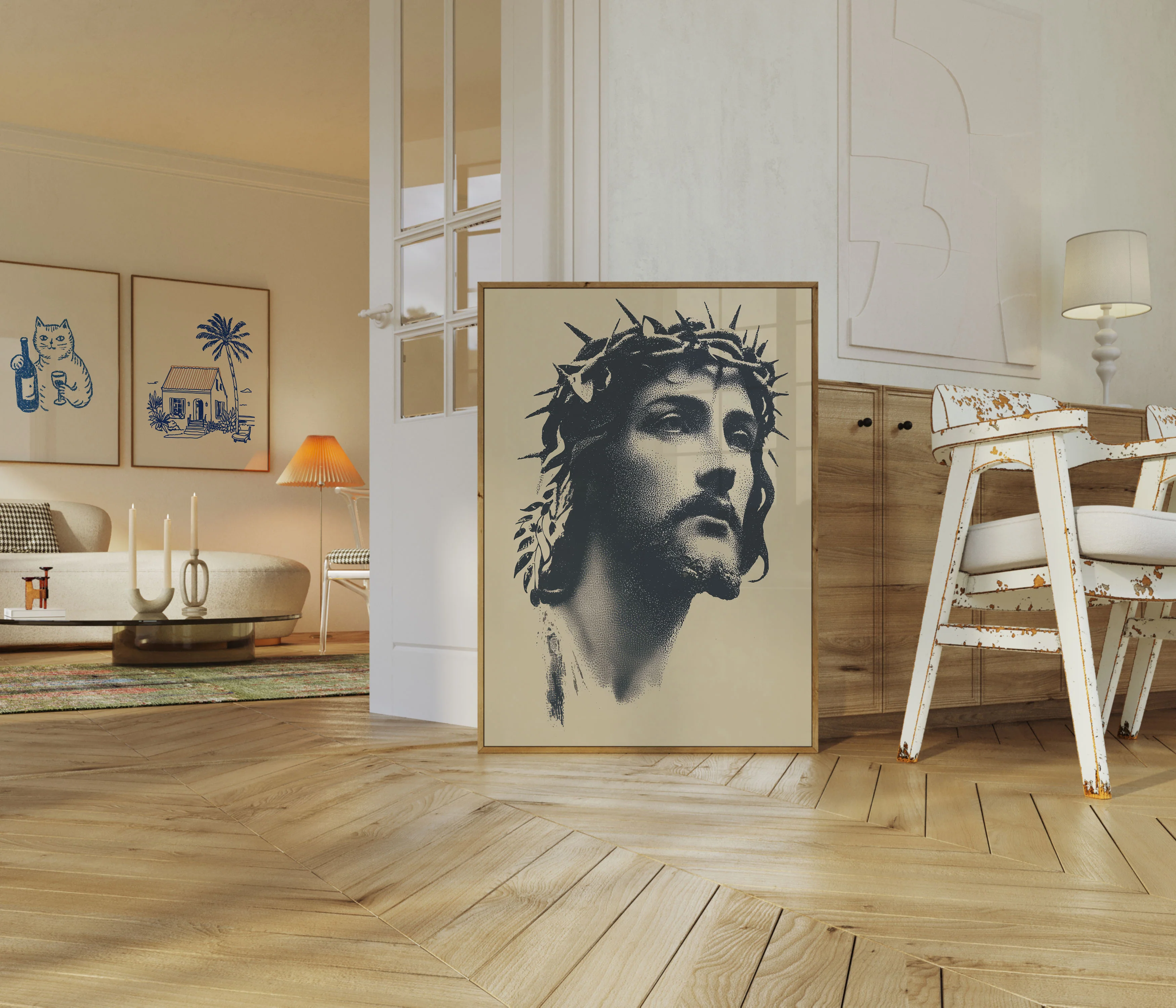 Crown of Thorns Religious Poster - Image 5