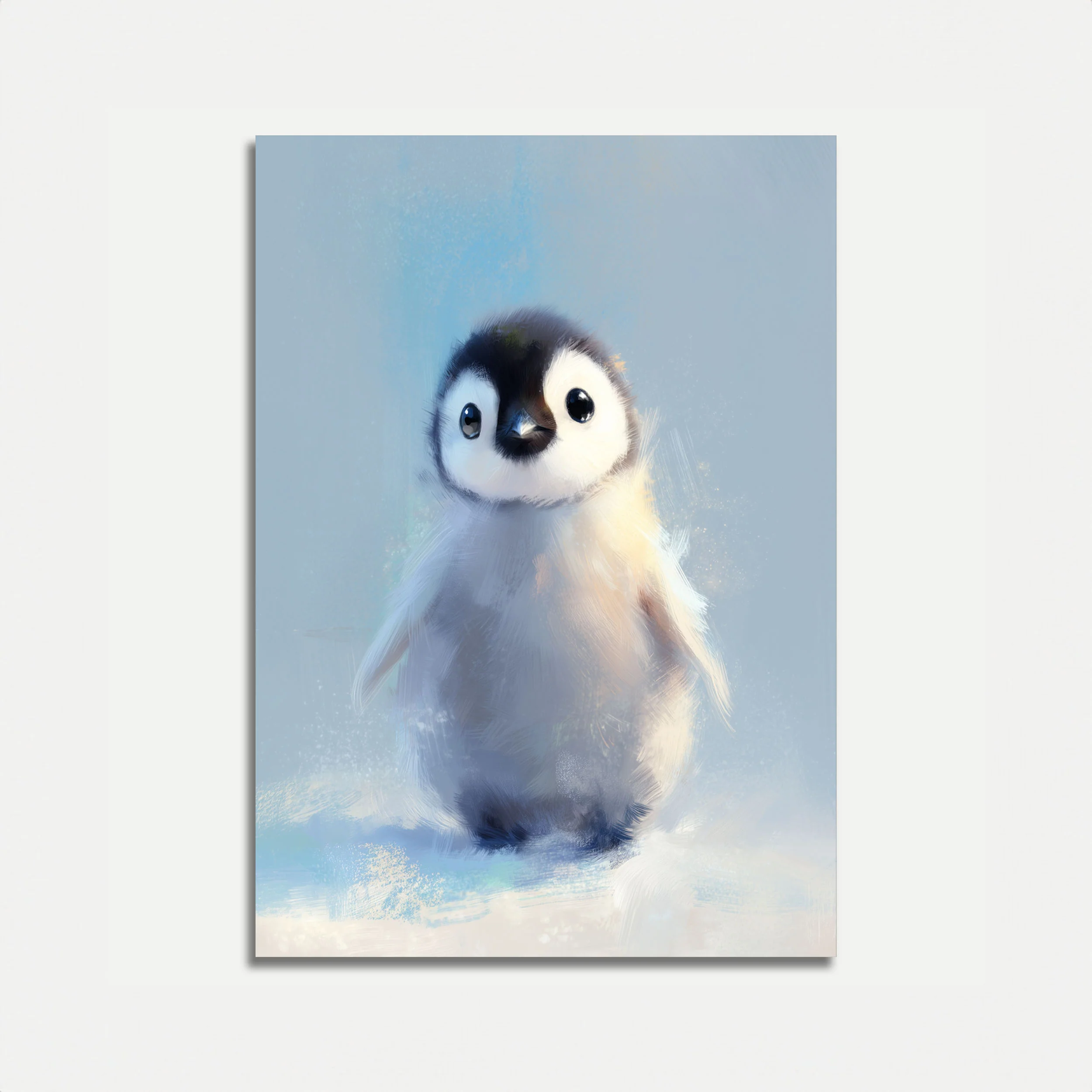 Cute Baby Penguin Poster