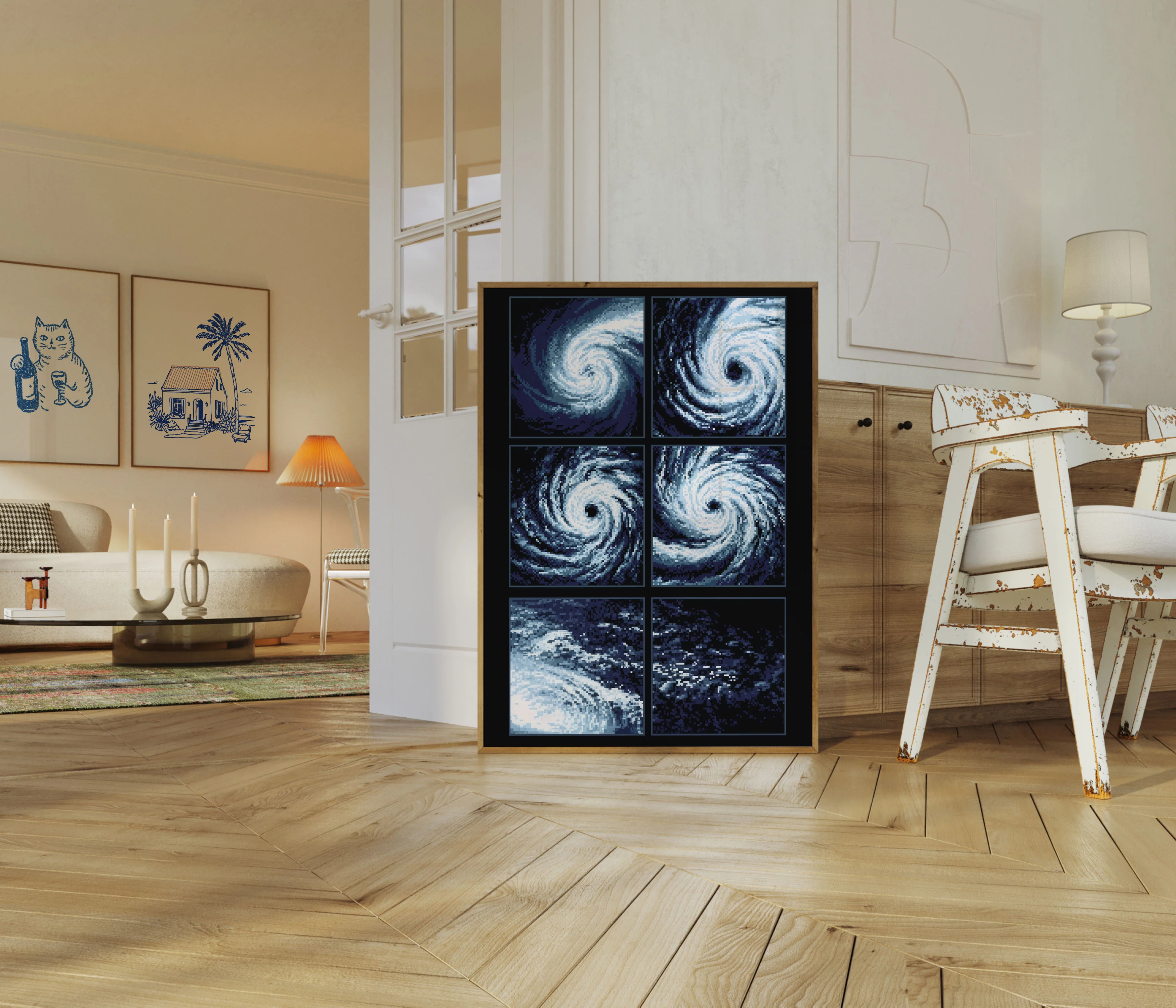 Cyclone Storm Vortex Poster - Image 5