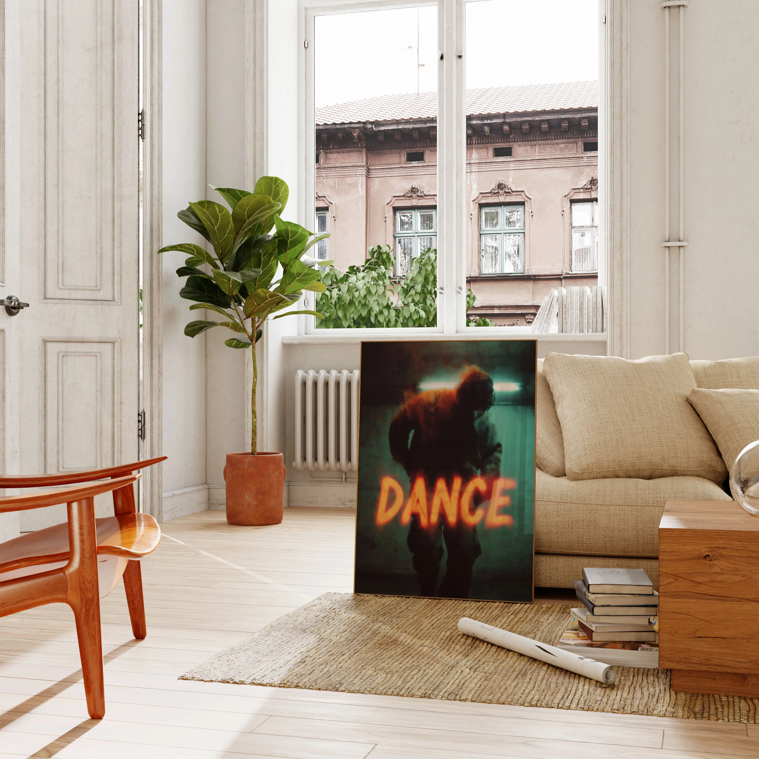 Dance in Shadows Poster - Image 2