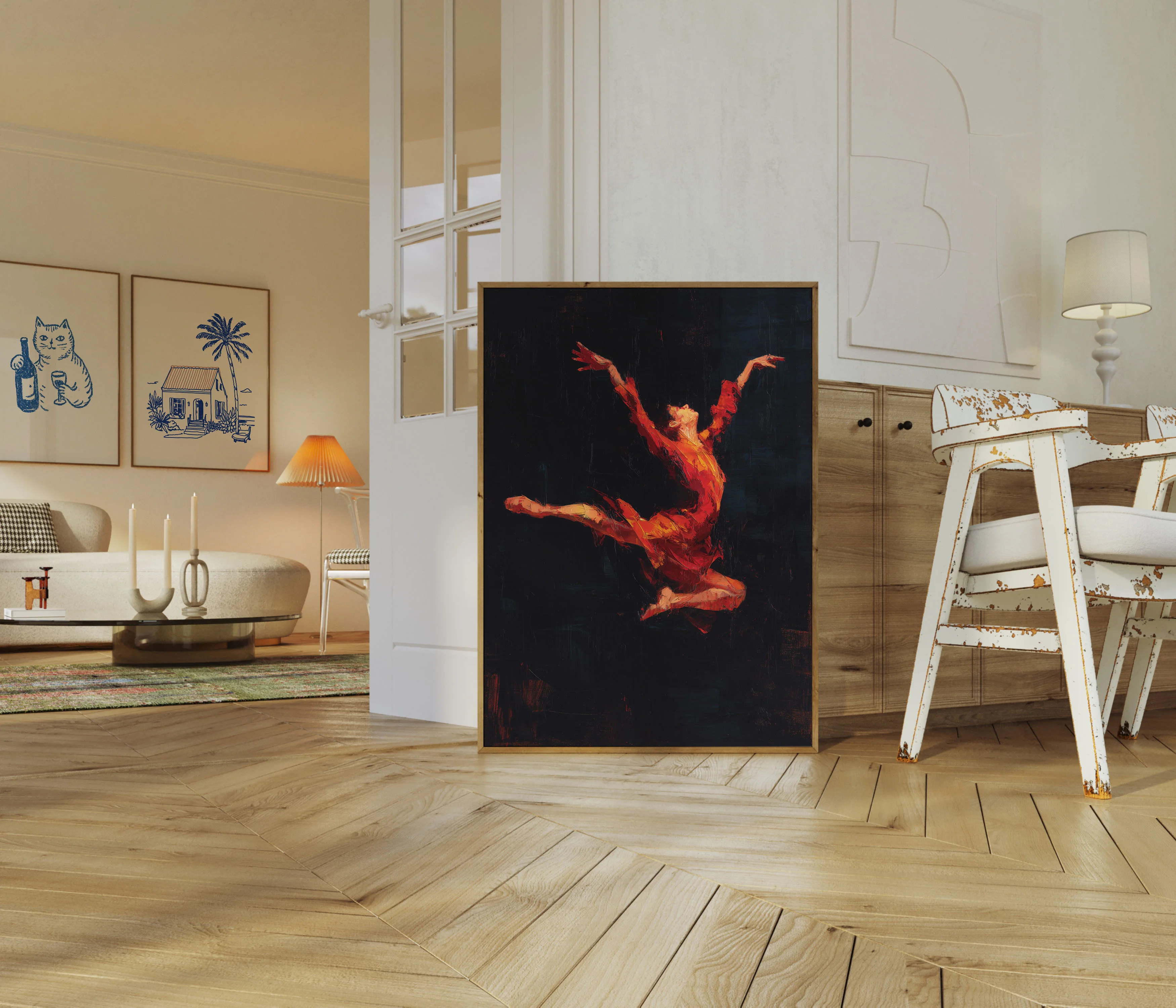 Dancer in Red Motion Poster - Image 5