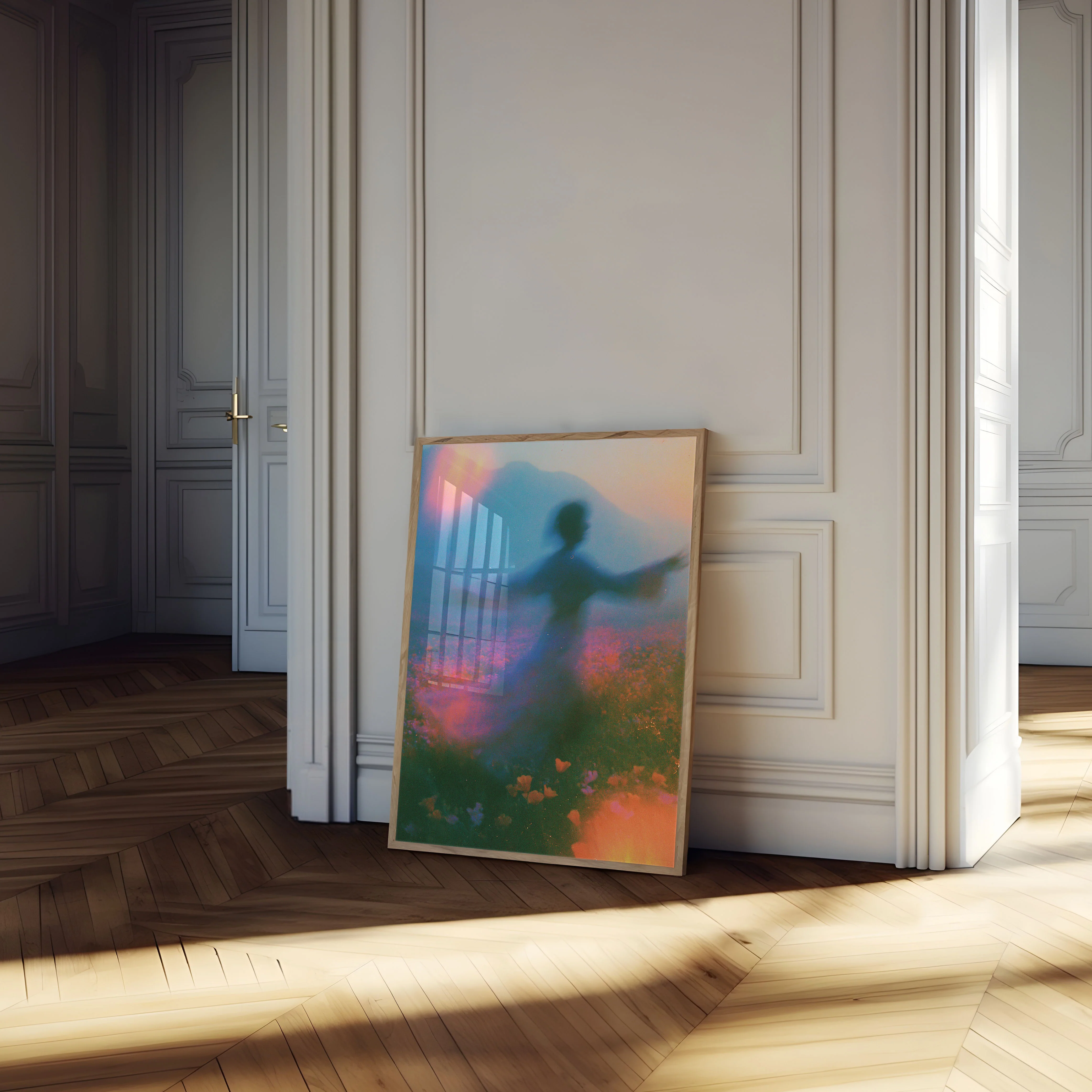 Dancing in Wildflower Fields Poster - Image 4