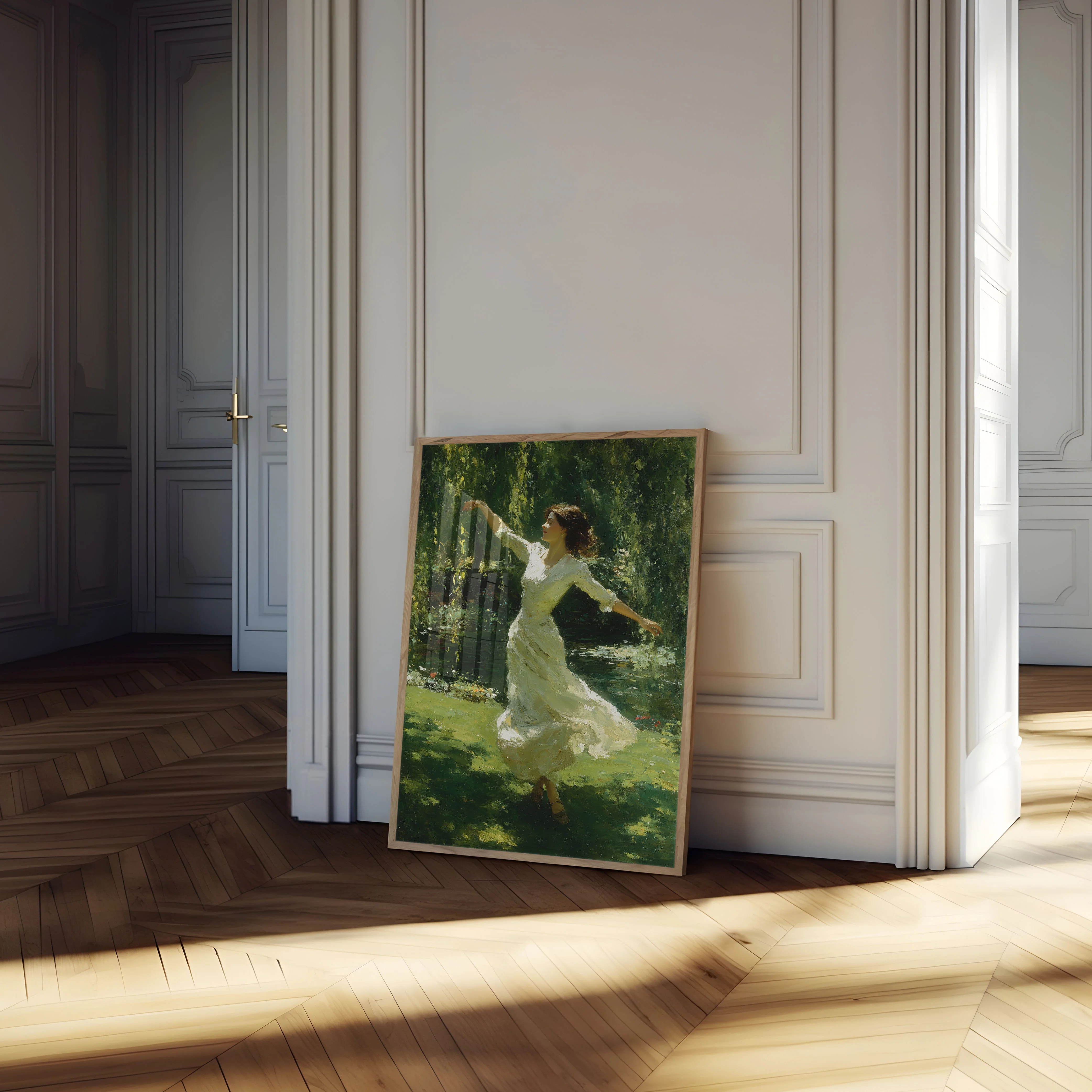 Dancing in Willow Shadows Poster - Image 4