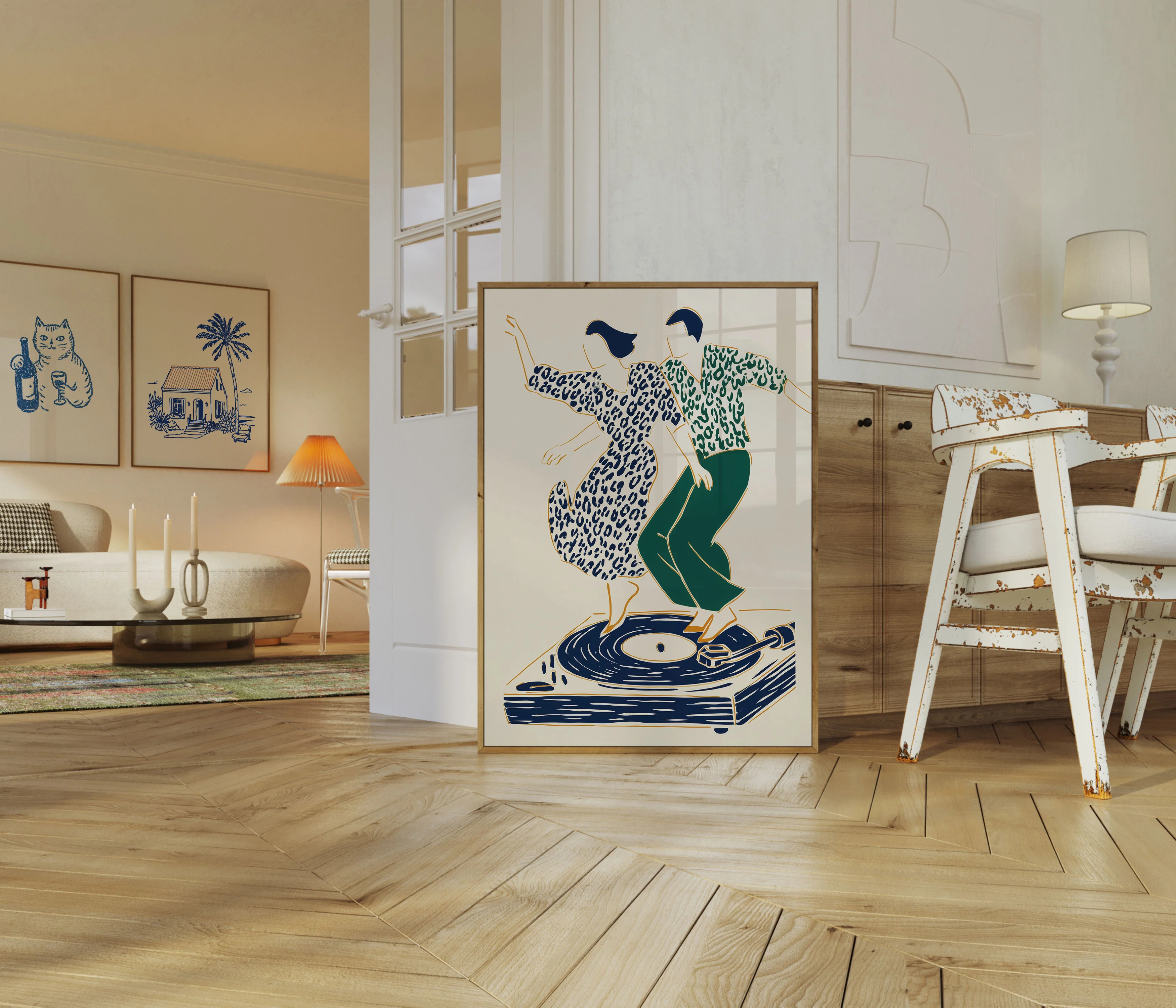 Dancing on Vinyl Groove Poster - Image 5