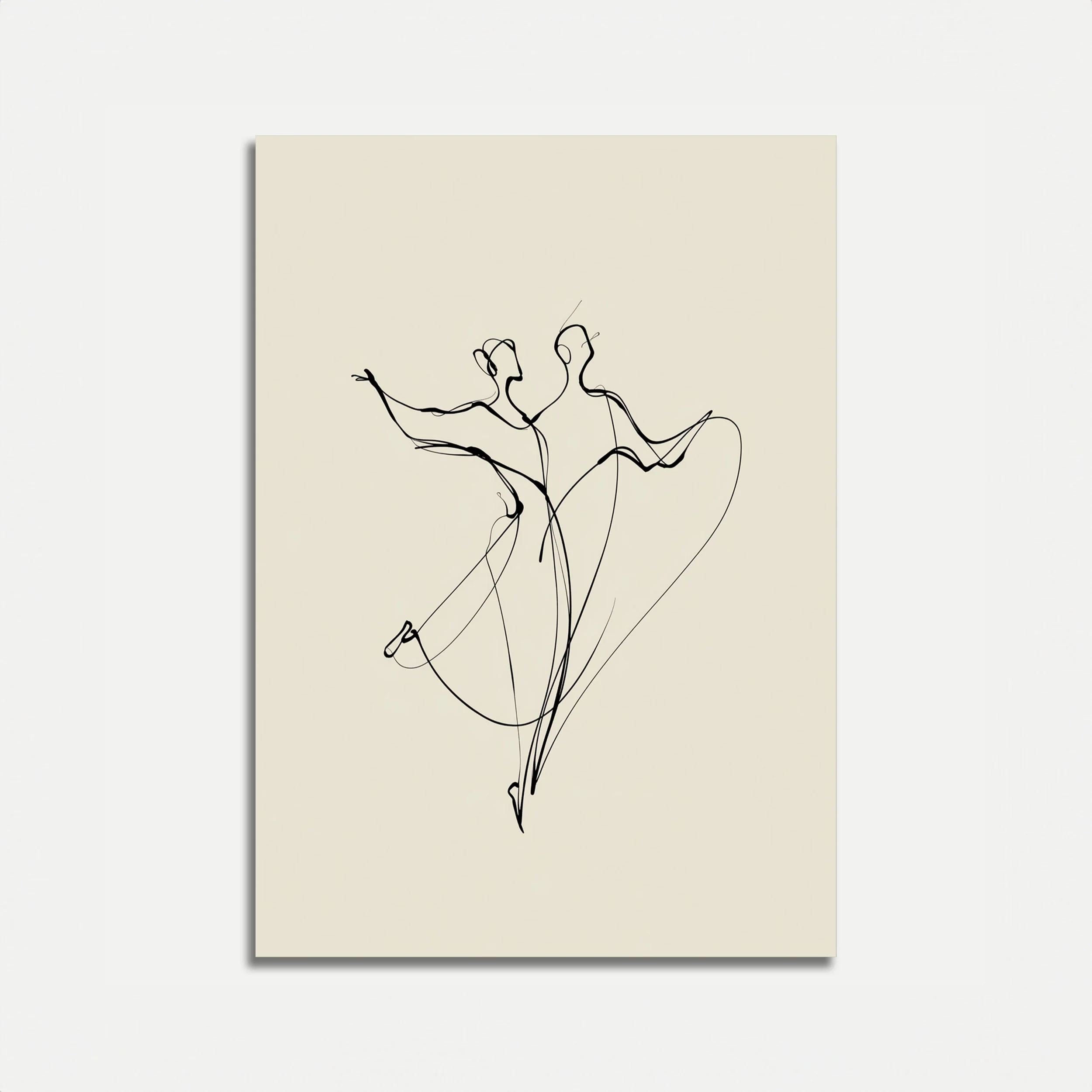 Dancing Silhouettes in Motion Poster