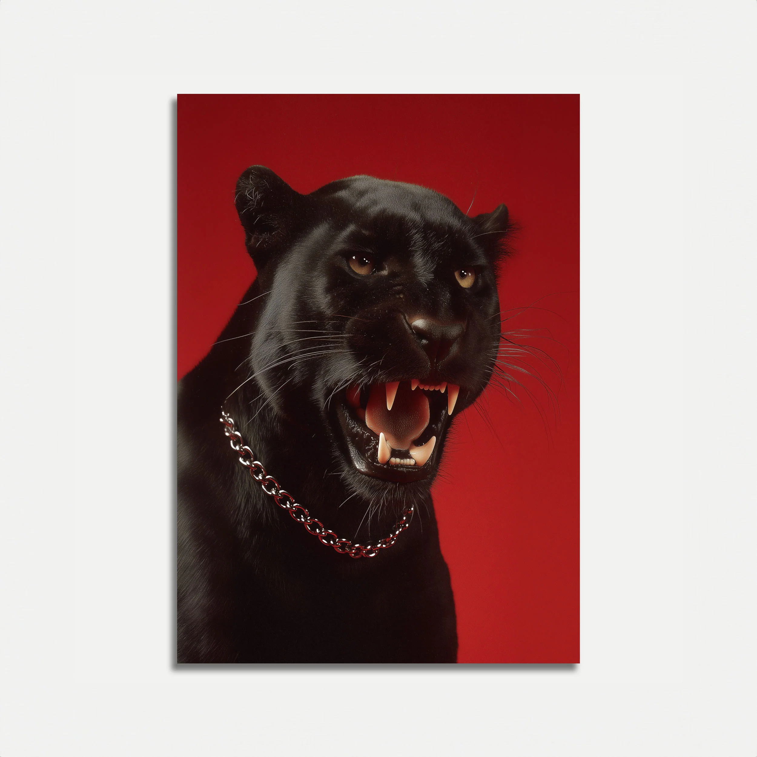 Dark Feline Rage Poster