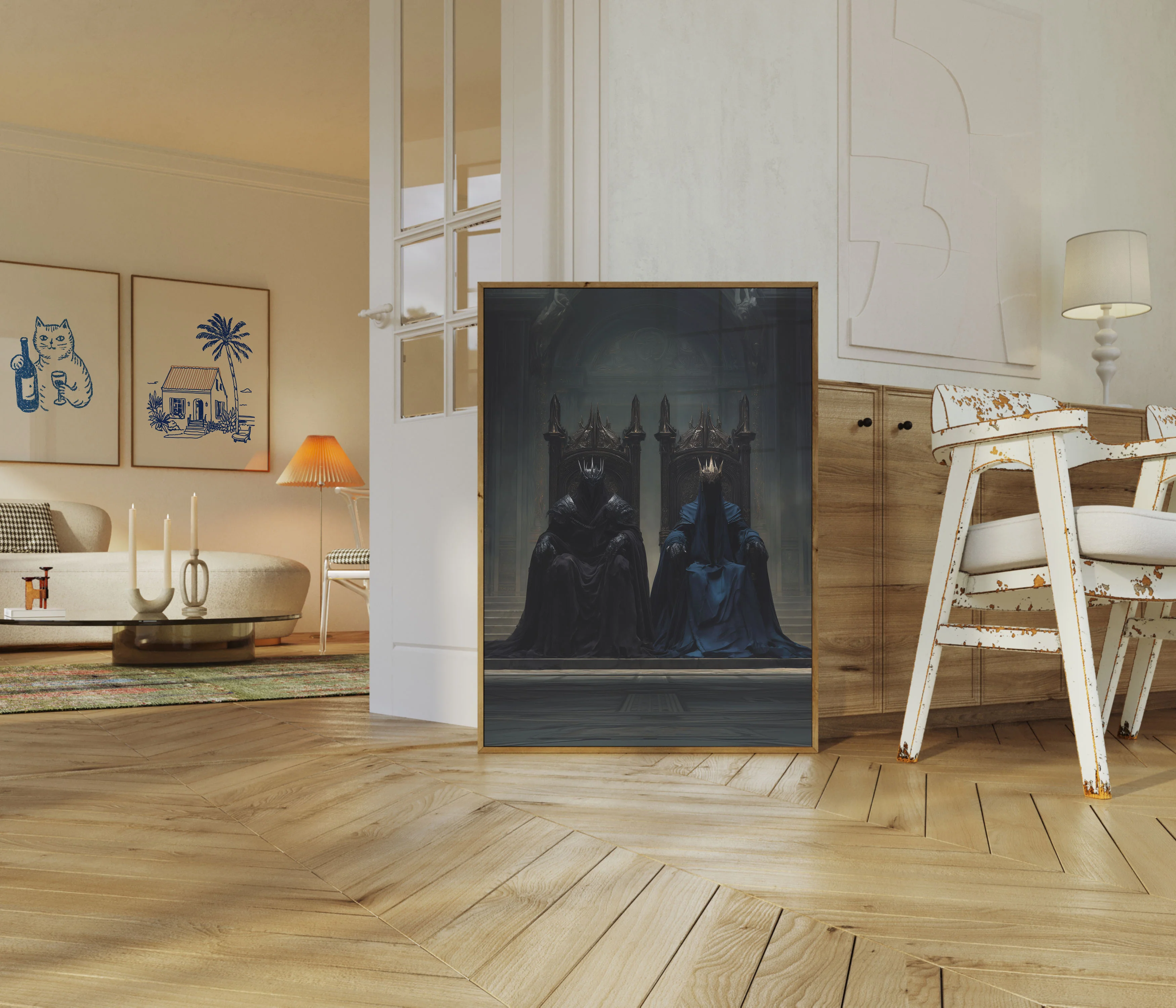 Dark Throne Kings Fantasy Poster - Image 5