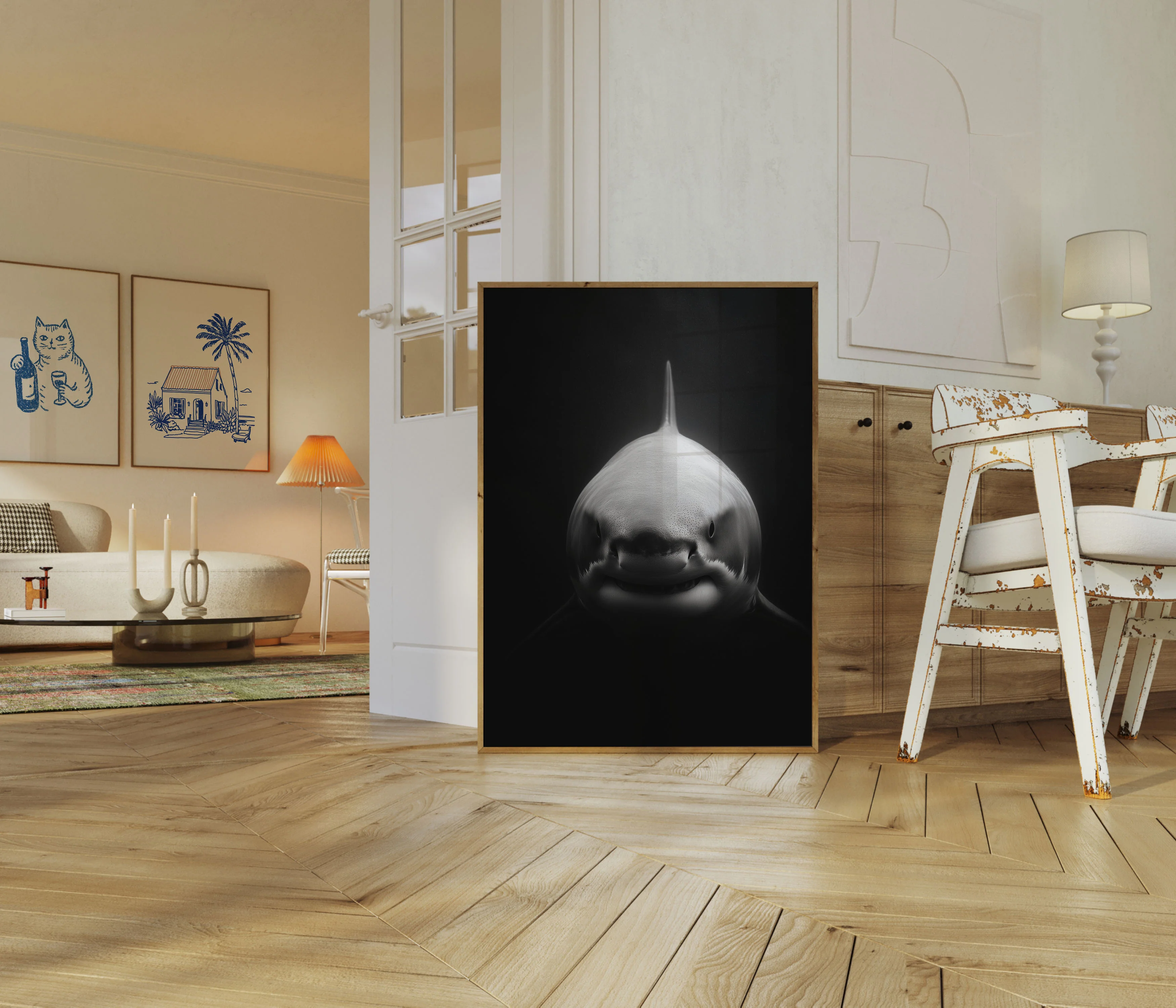 Dark Waters Great White Poster - Image 5