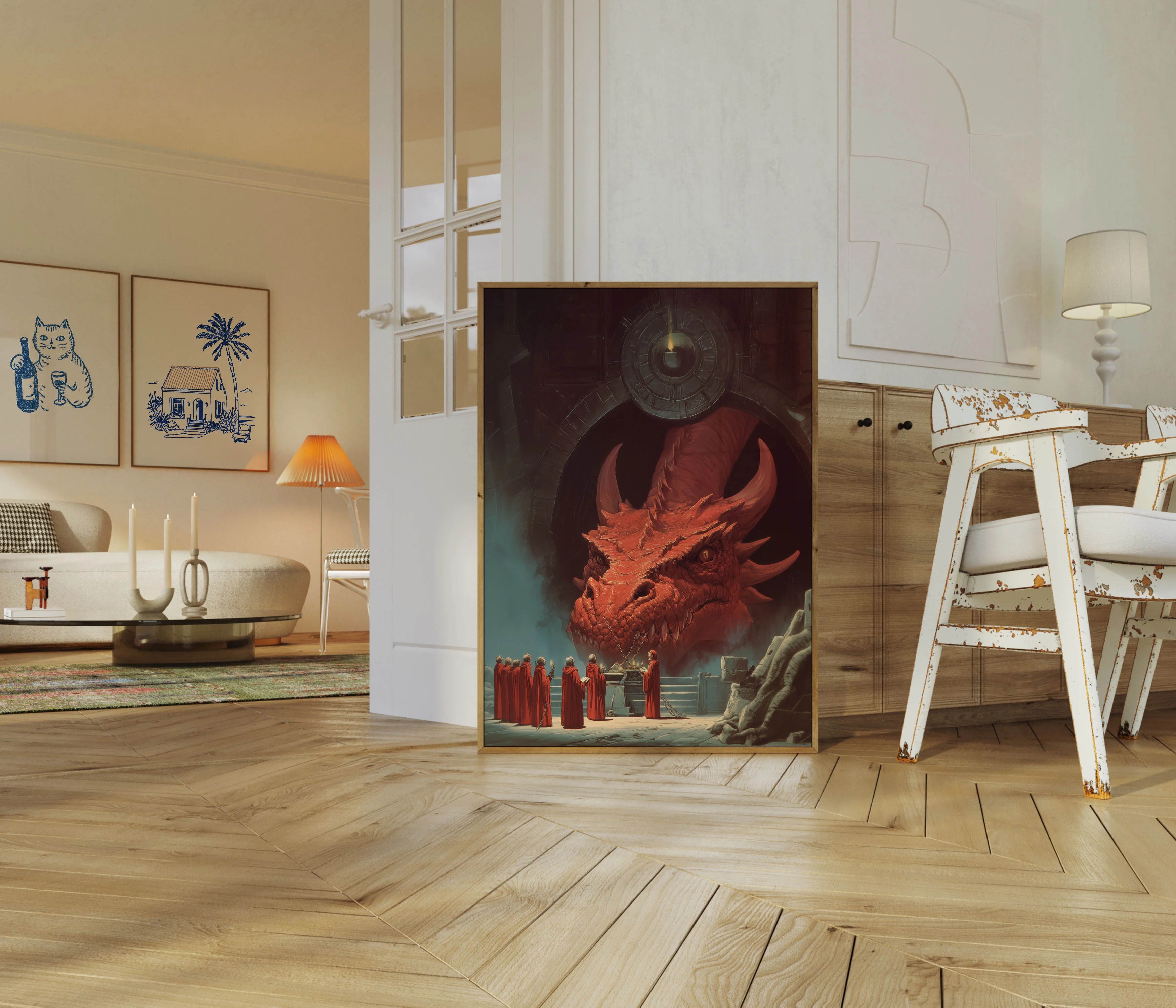 Demon Ritual Fantasy Ceremony Poster - Image 5