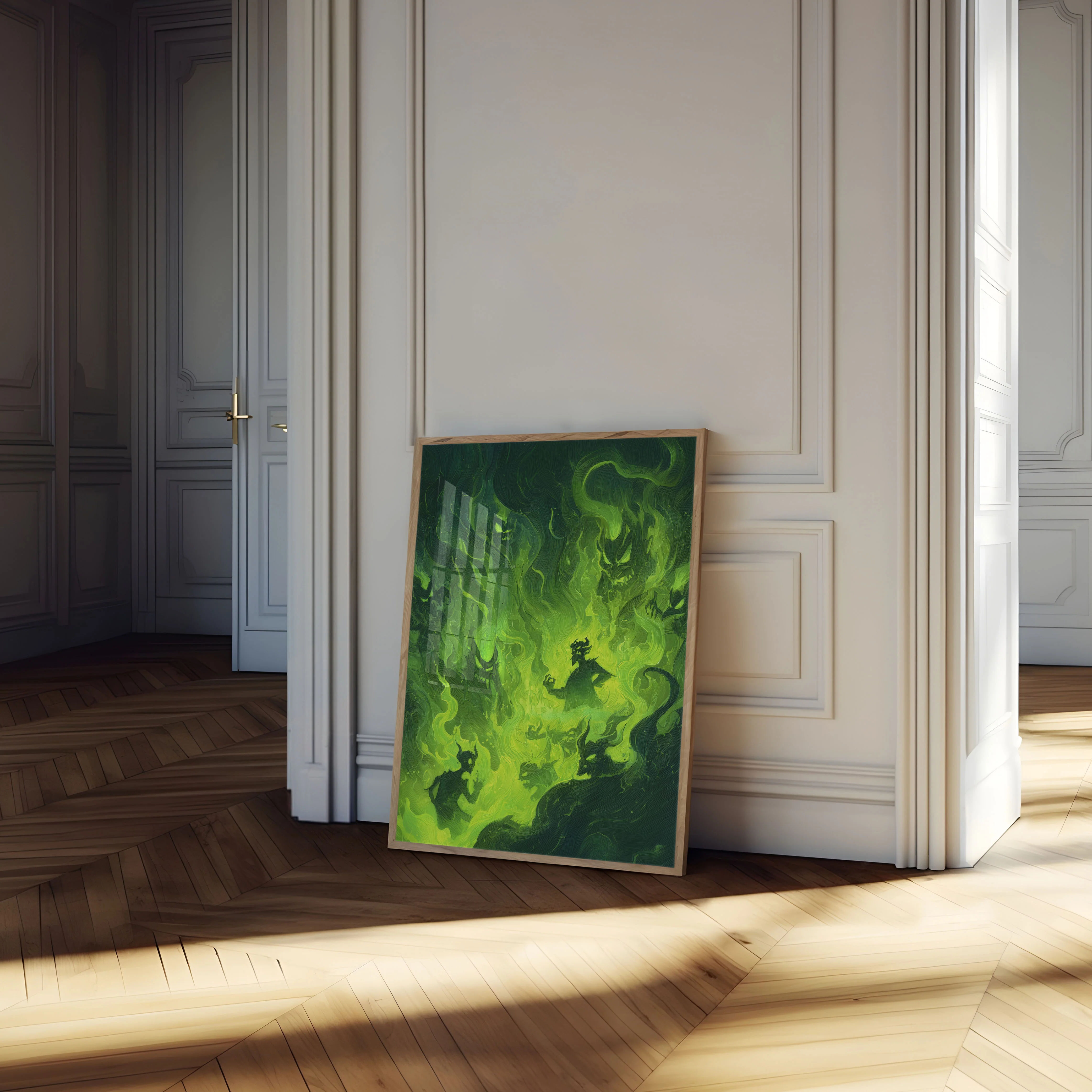 Demonic Flames of Darkness Poster - Image 4