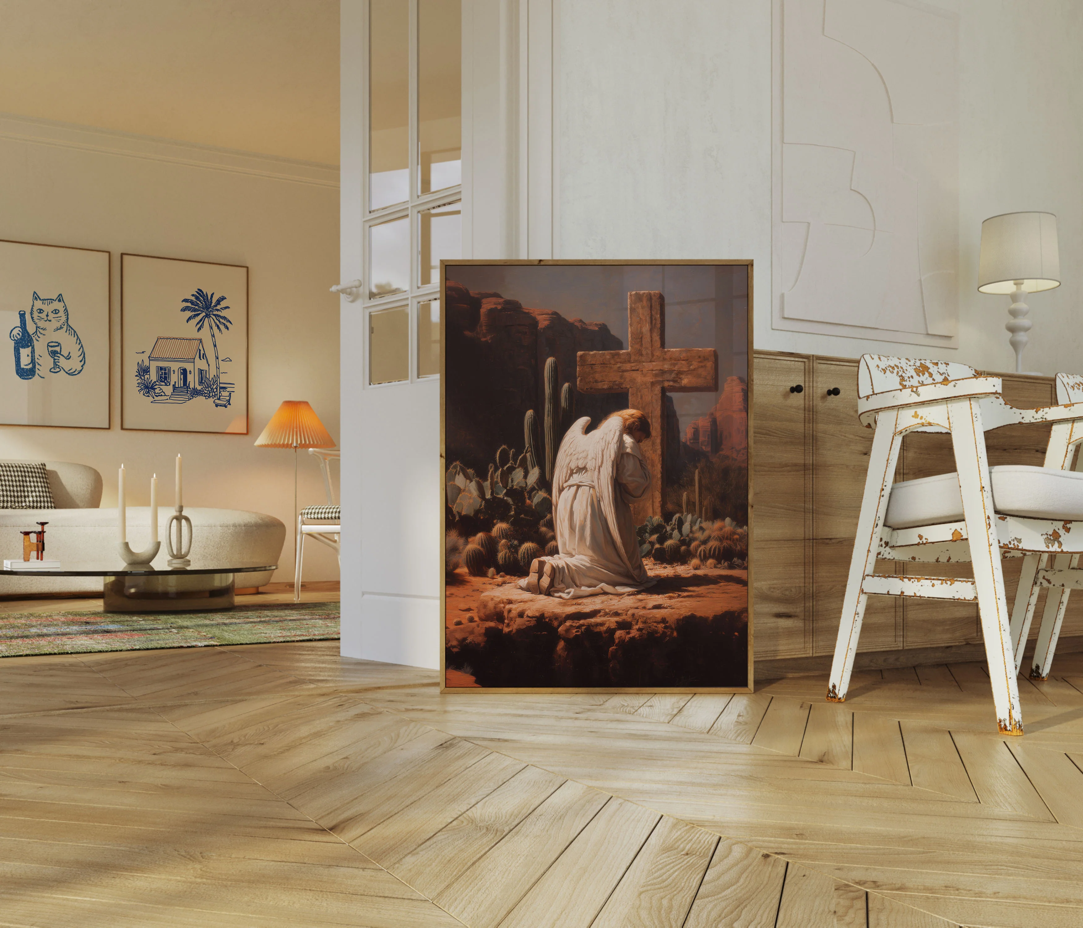 Desert Angel Prayer Poster - Image 5
