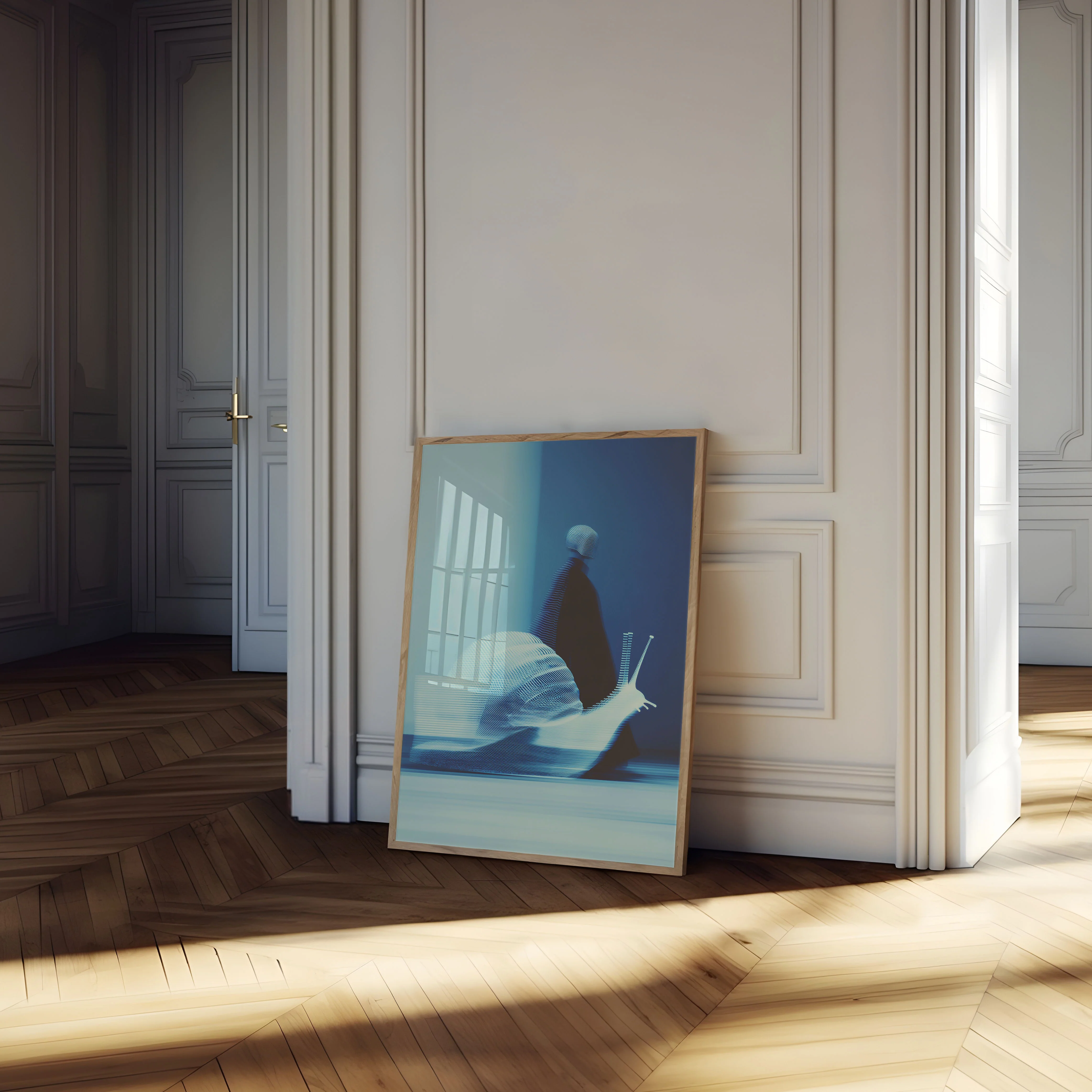 Digital Motion Snail Poster - Image 4