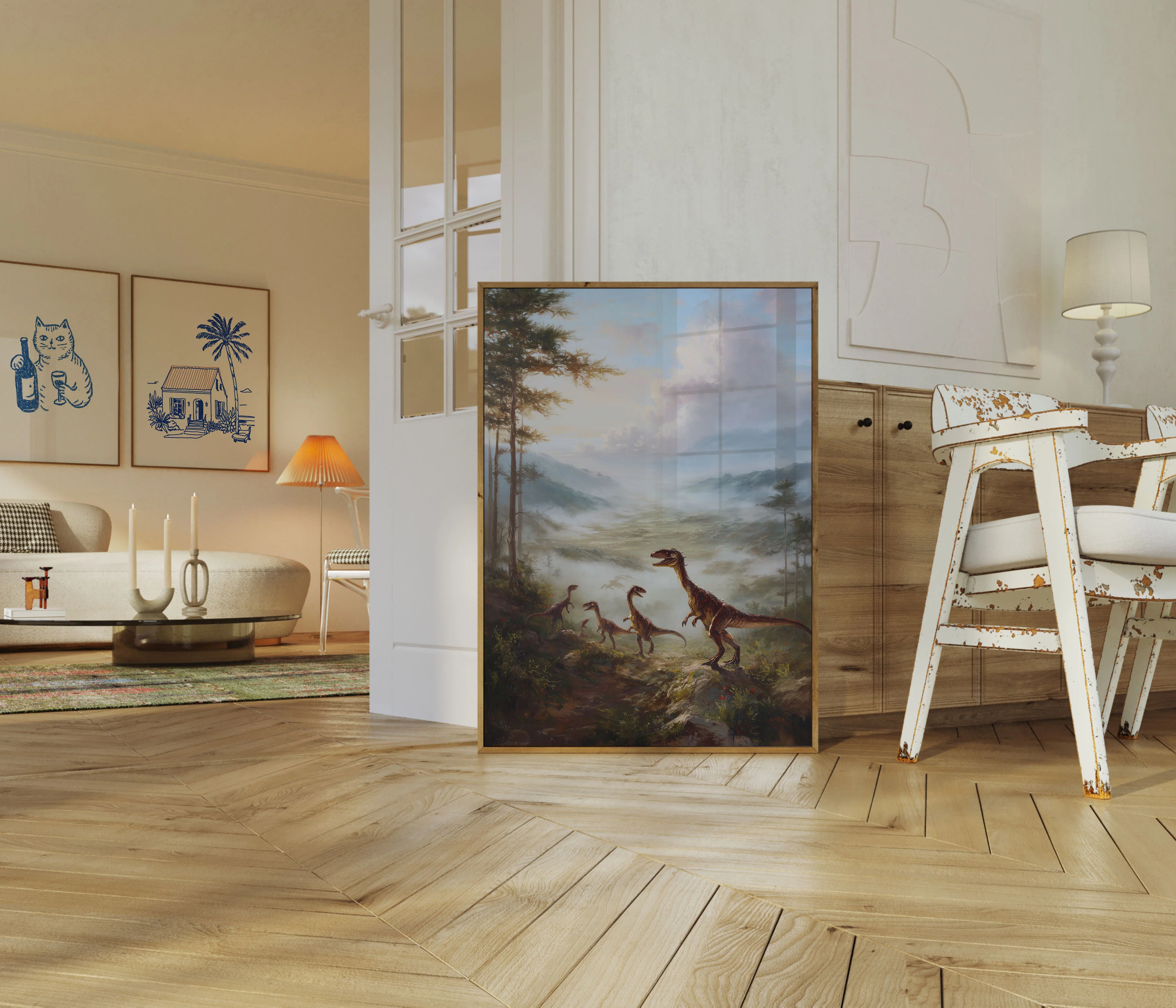 Dinosaur Valley Misty Morning Poster - Image 5