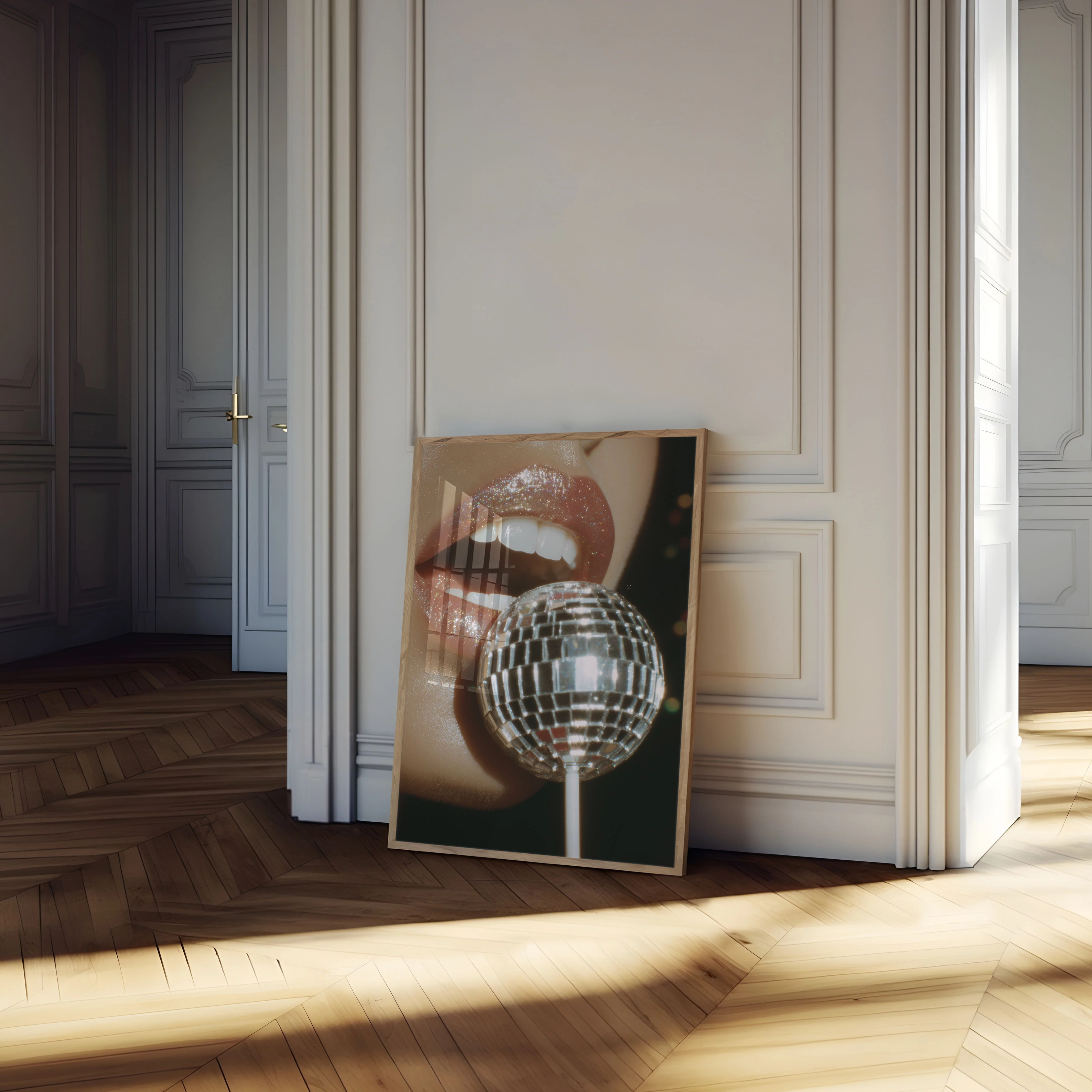 Disco Ball Glitter Glamour Poster - Image 4
