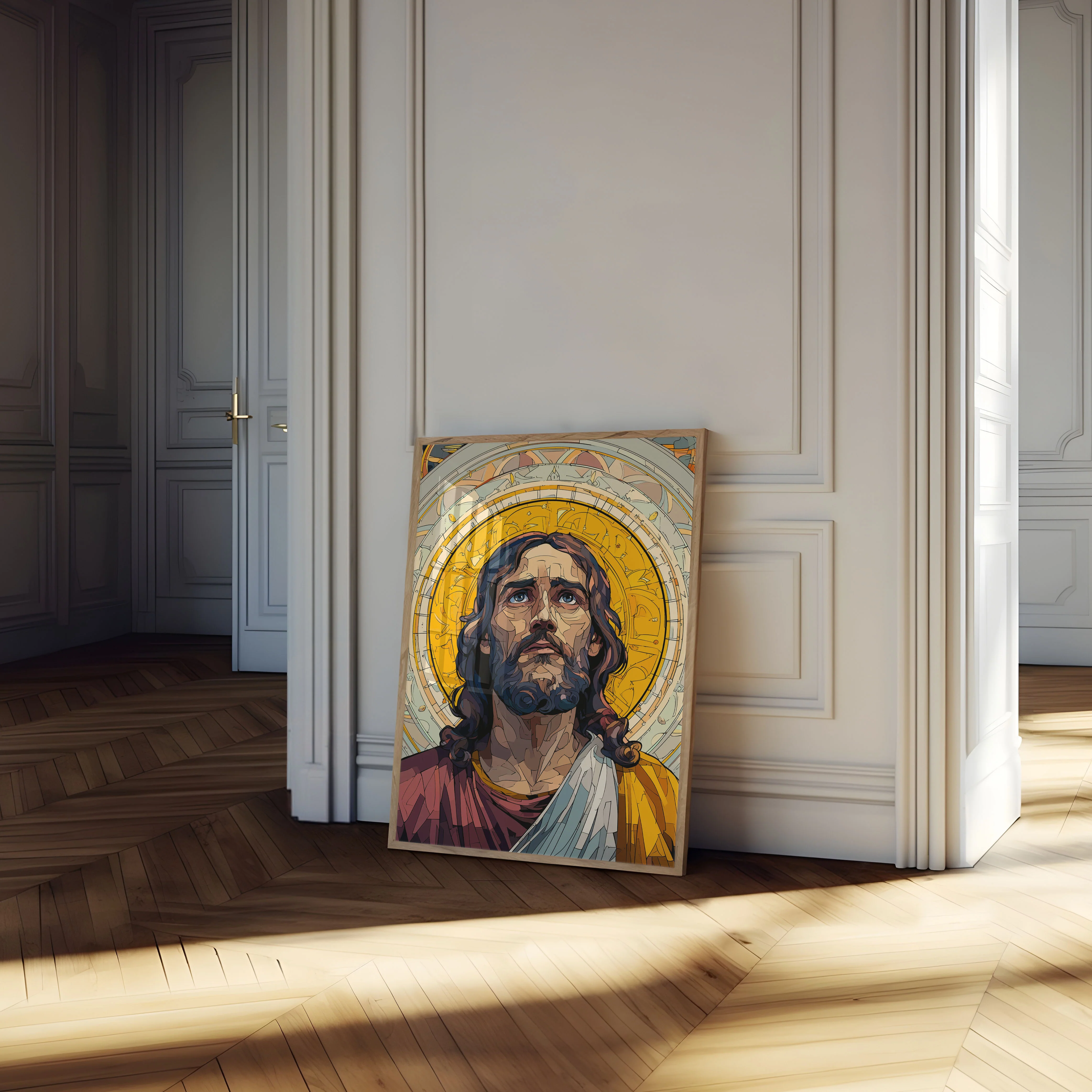 Divine Illumination Religious Poster - Image 4