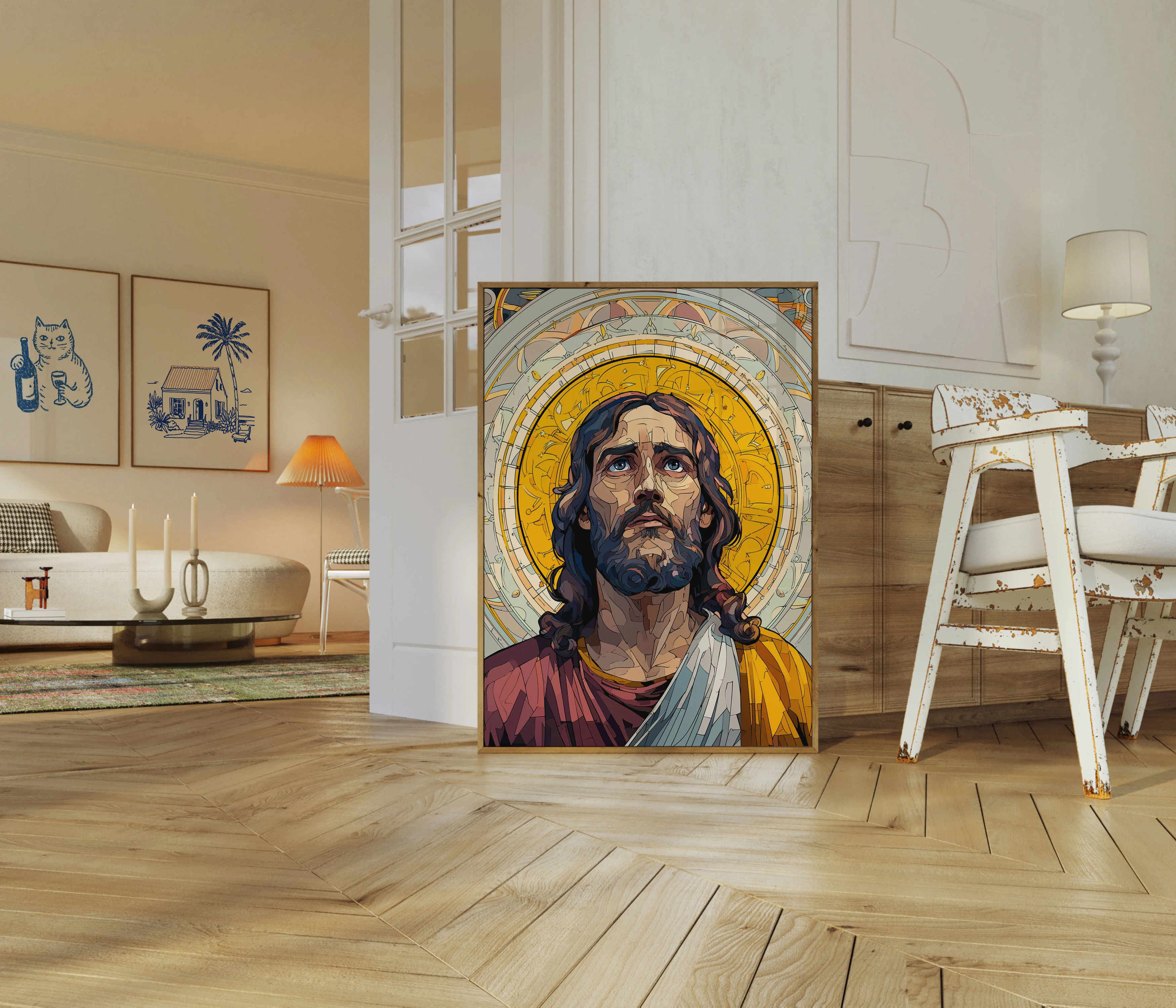 Divine Illumination Religious Poster - Image 5