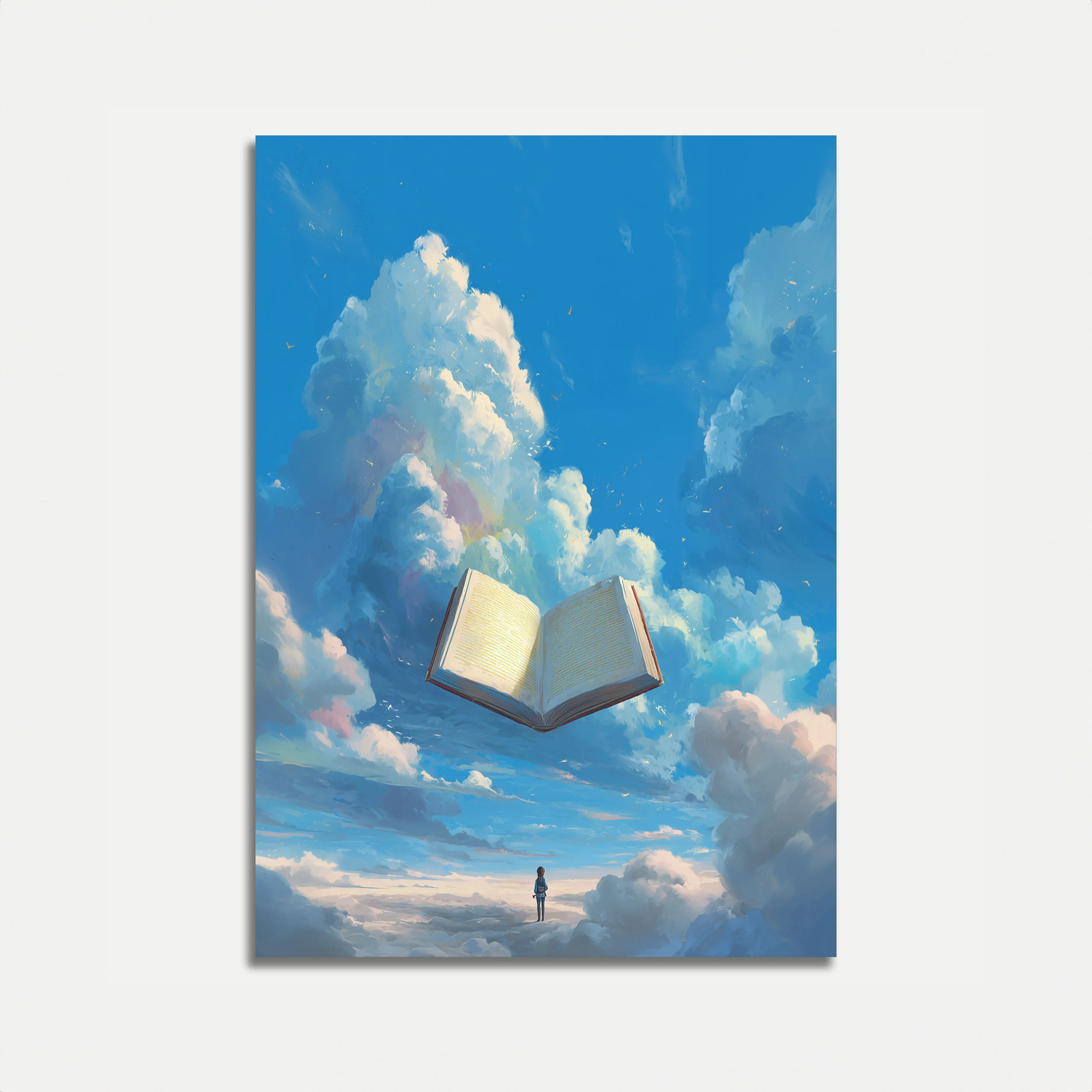 Divine Knowledge Ascension Poster